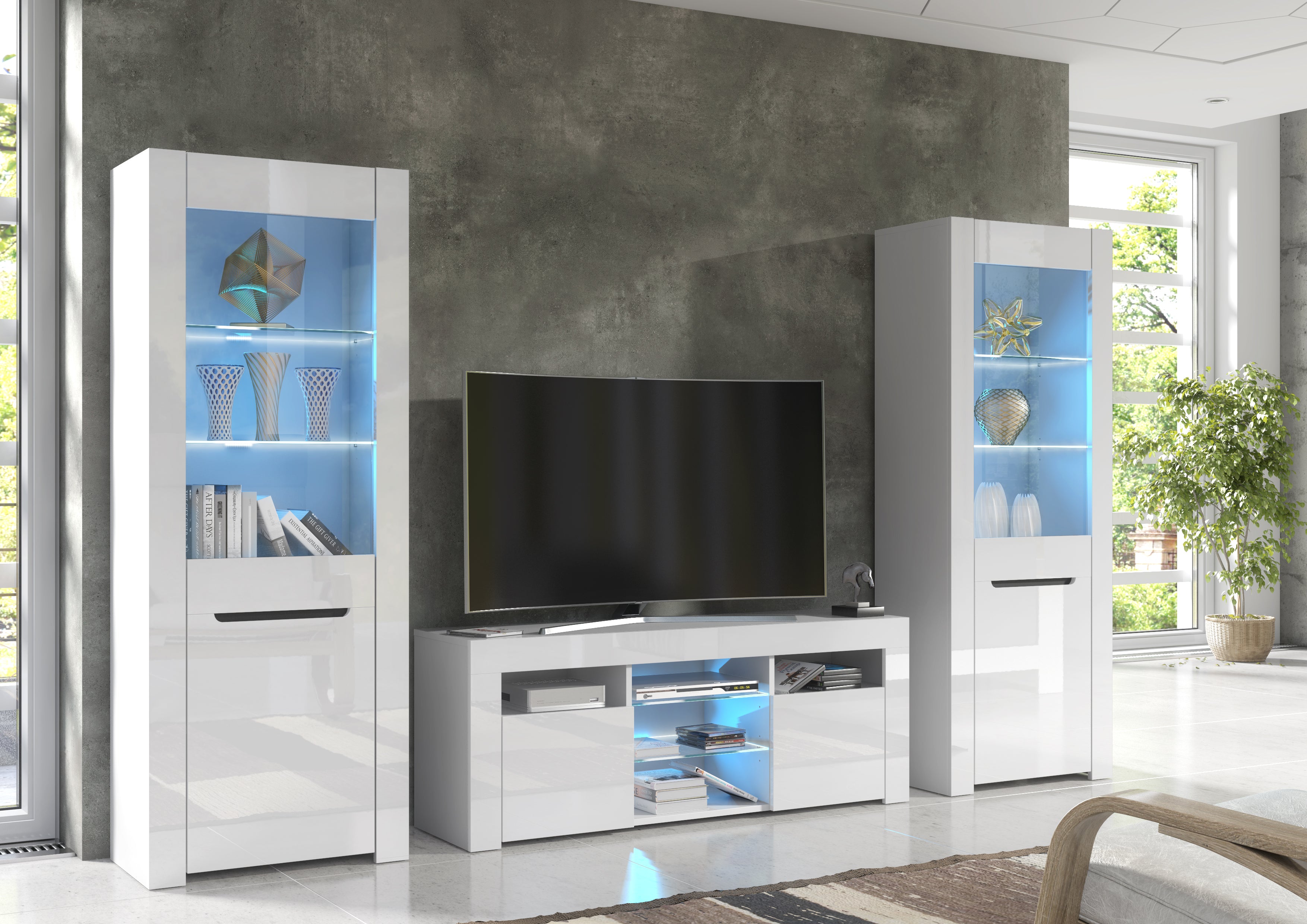 MilPuz W Living Room Set