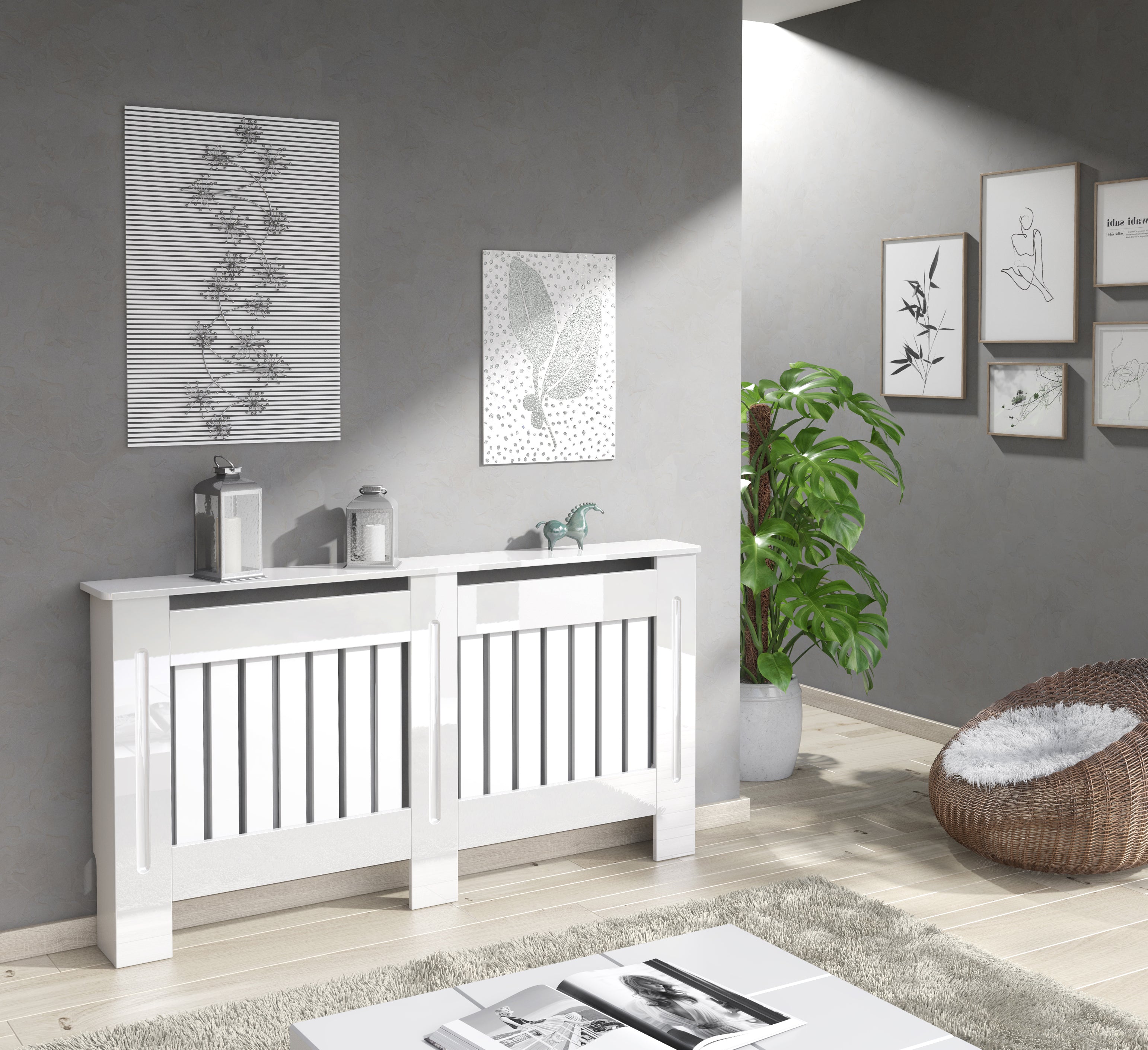 Radiator cover - L