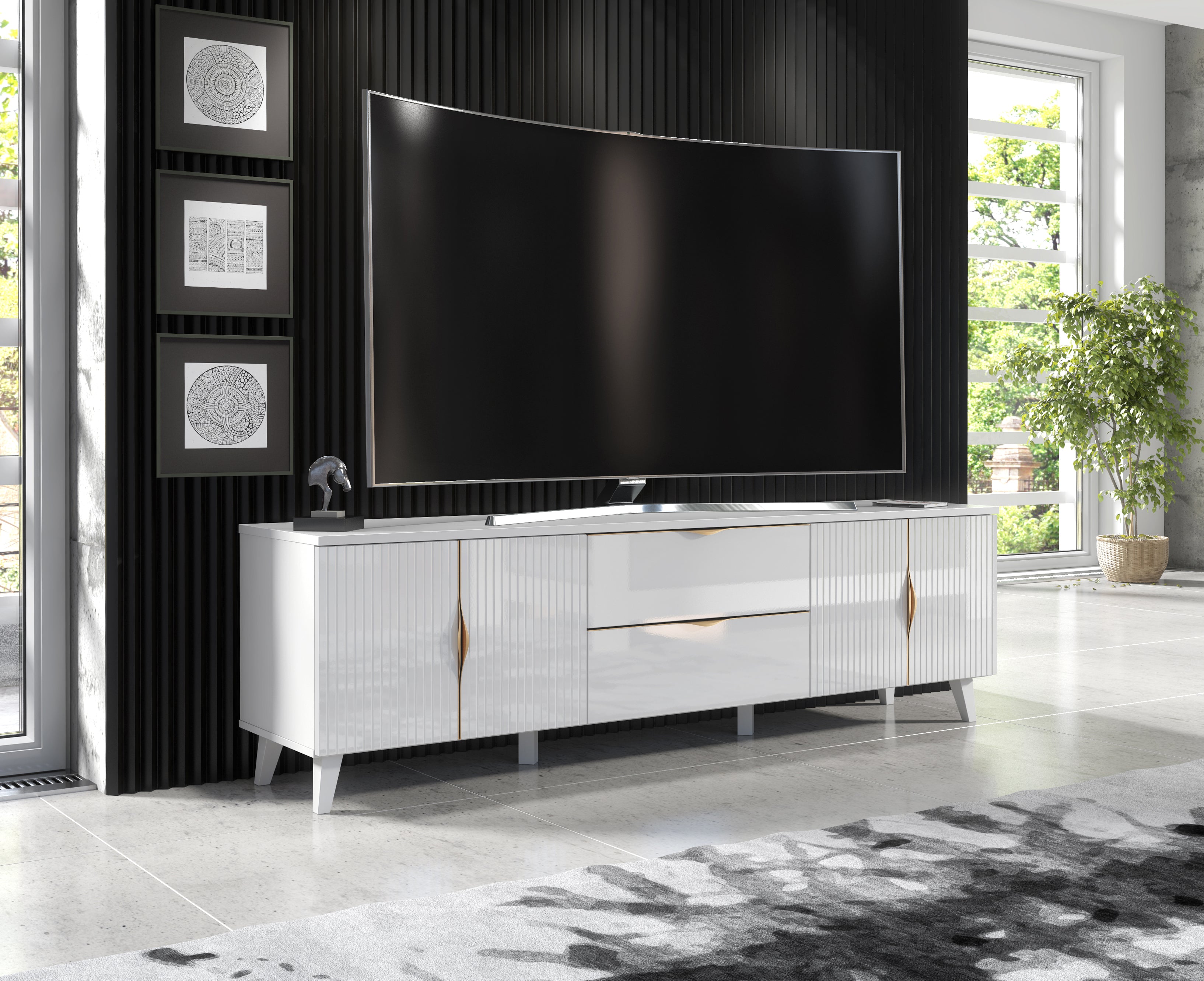 Azzurro 10 TV Stand 180cm