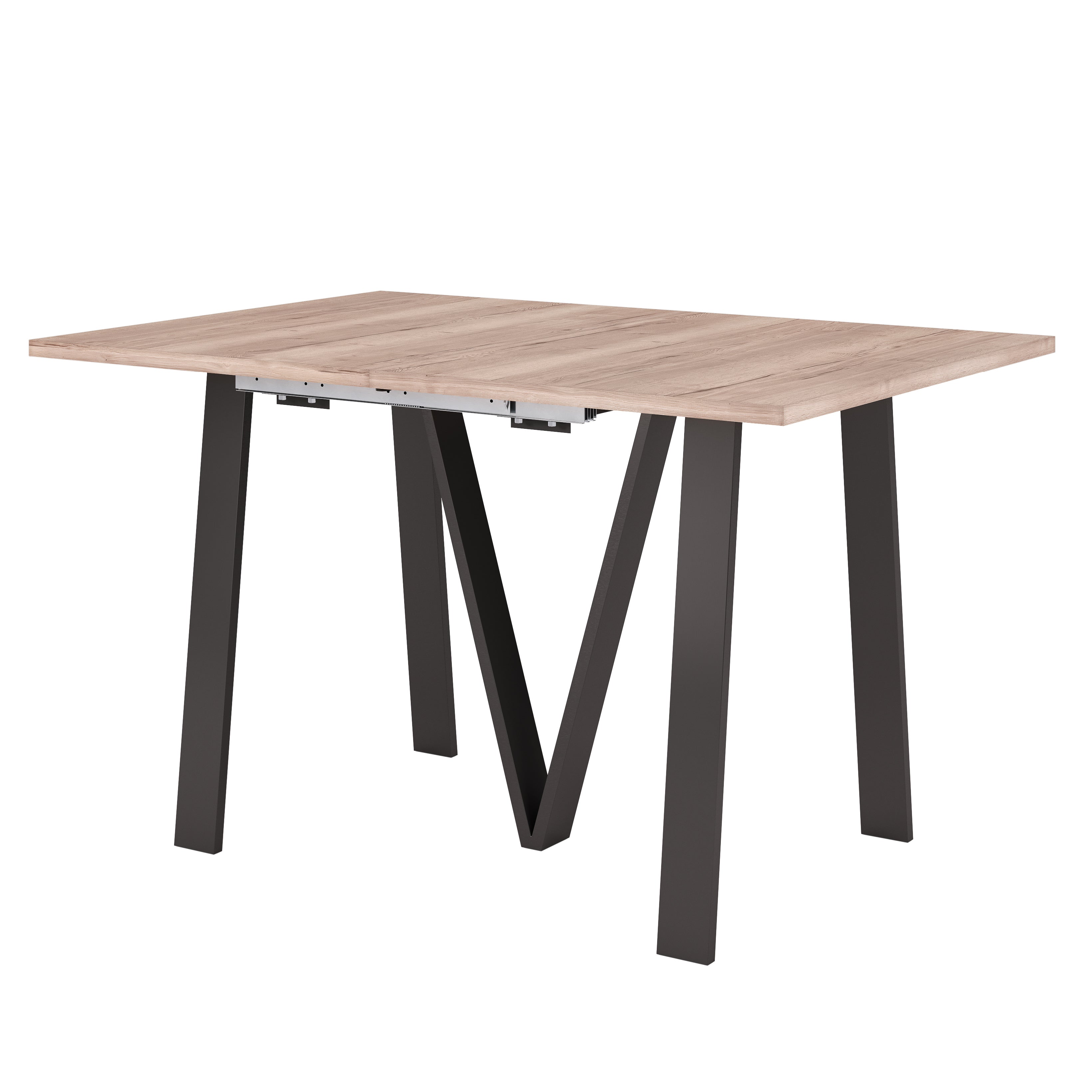 Lungo Oak Halifax effect, 4 to 16 Seat Rectangle Extending Dining Table, 130cm - 330cm