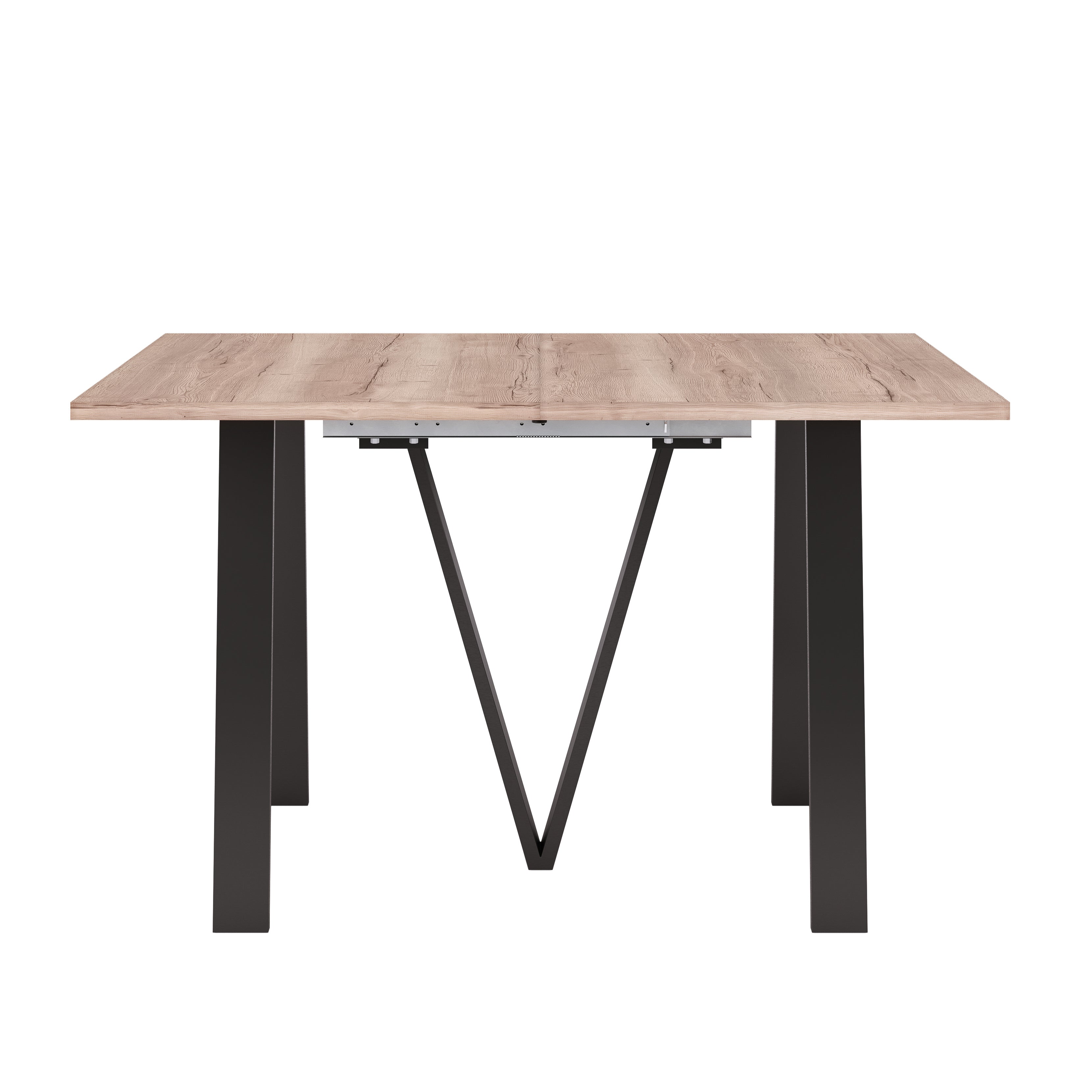 Lungo Oak Halifax effect, 4 to 16 Seat Rectangle Extending Dining Table, 130cm - 330cm