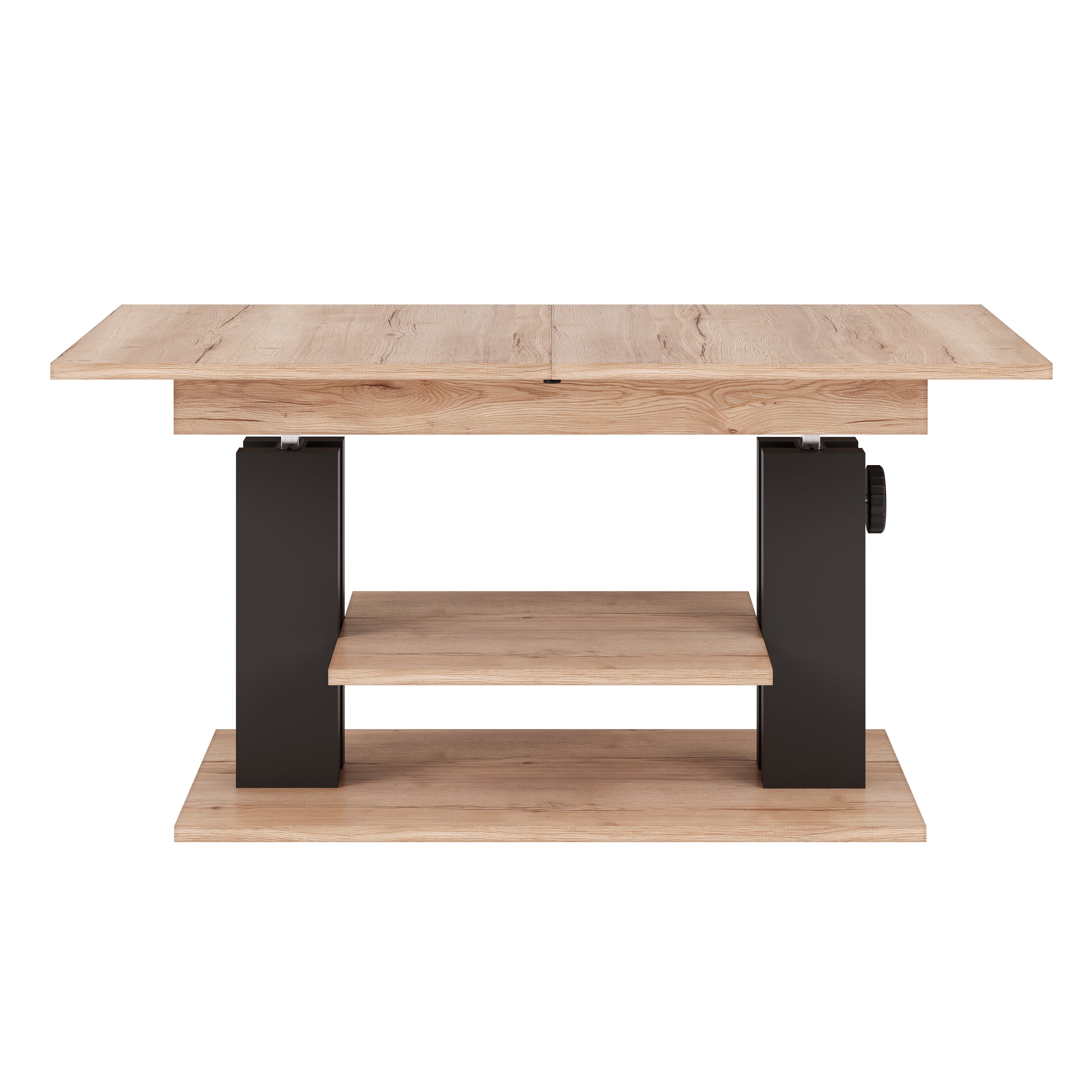 Moduvo, Oak Halifax effect, Extending Coffee table to Dining table