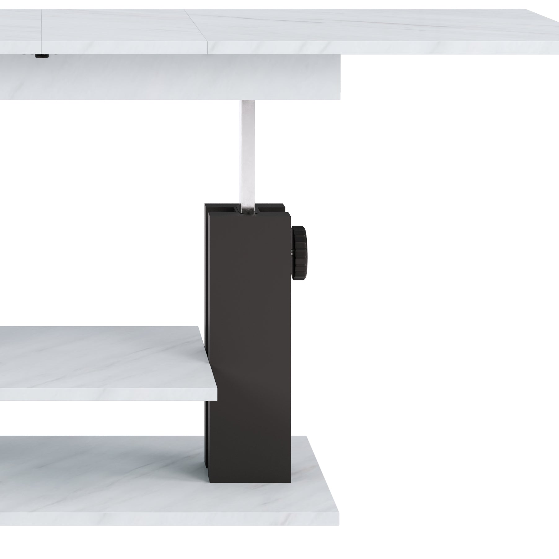Moduvo, Marble effect, Extending Coffee table to Dining table