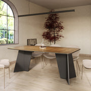 Monza Dark Oak effect Dining Table