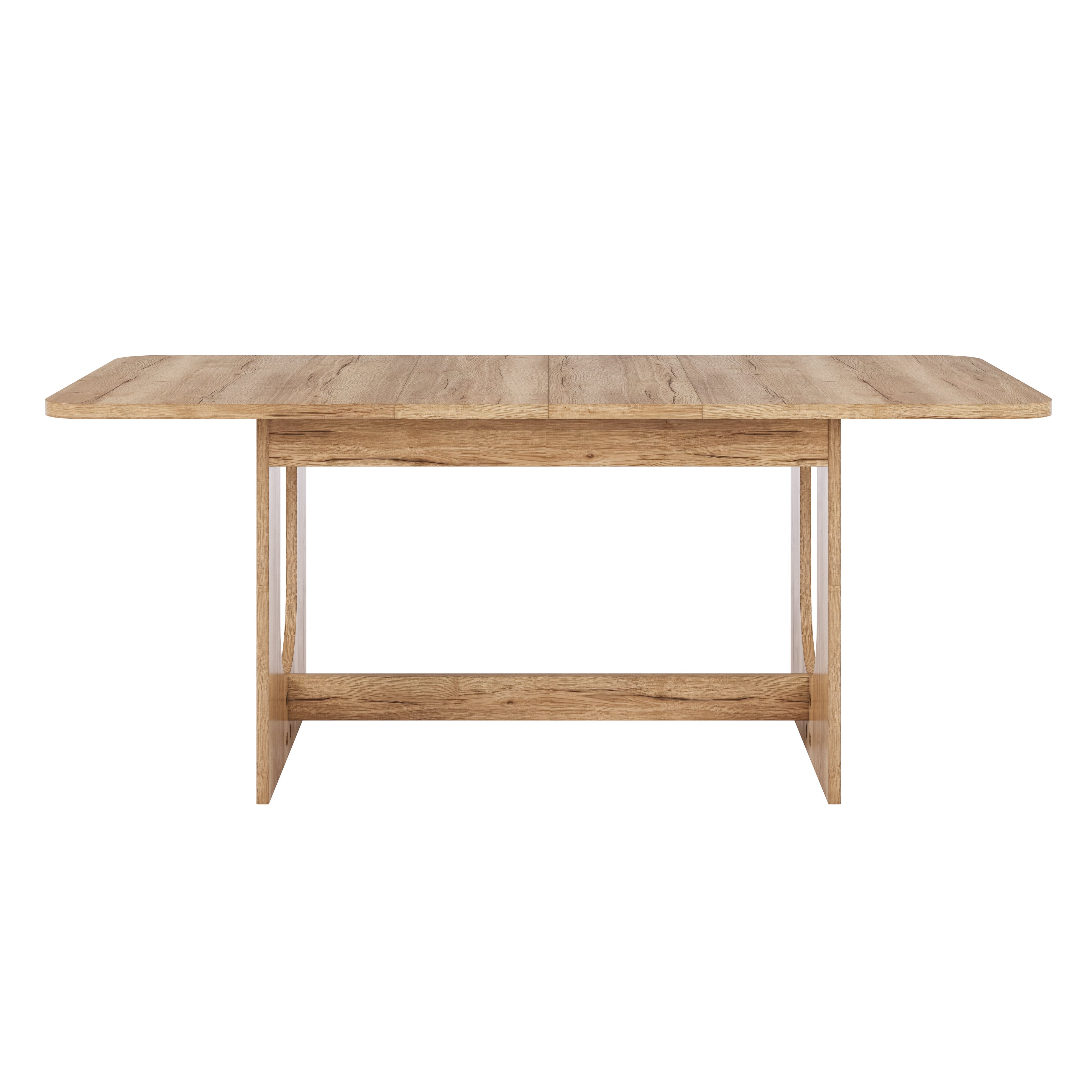 Teramo Oak Halifax Effect Dining table – Furneo