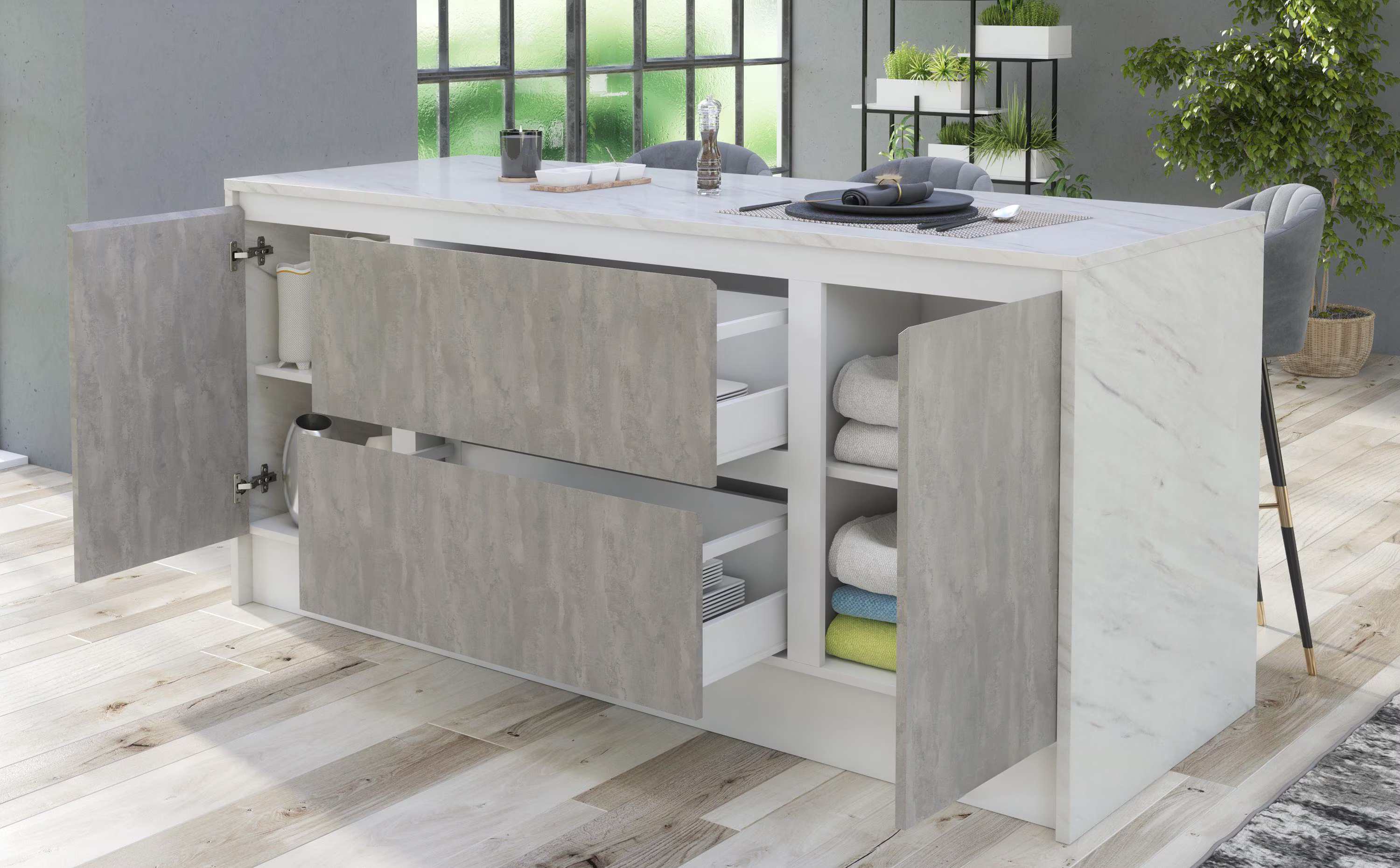 Kitchen Island 06