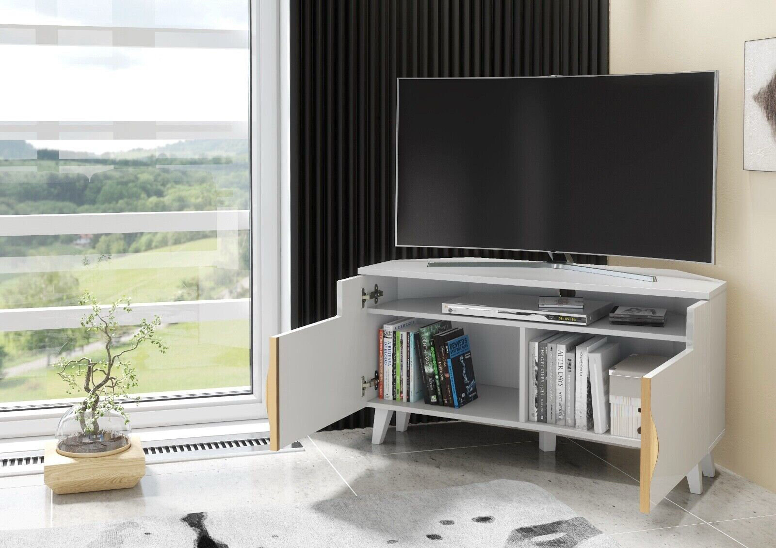 Azzurro 06 TV Stand 100cm