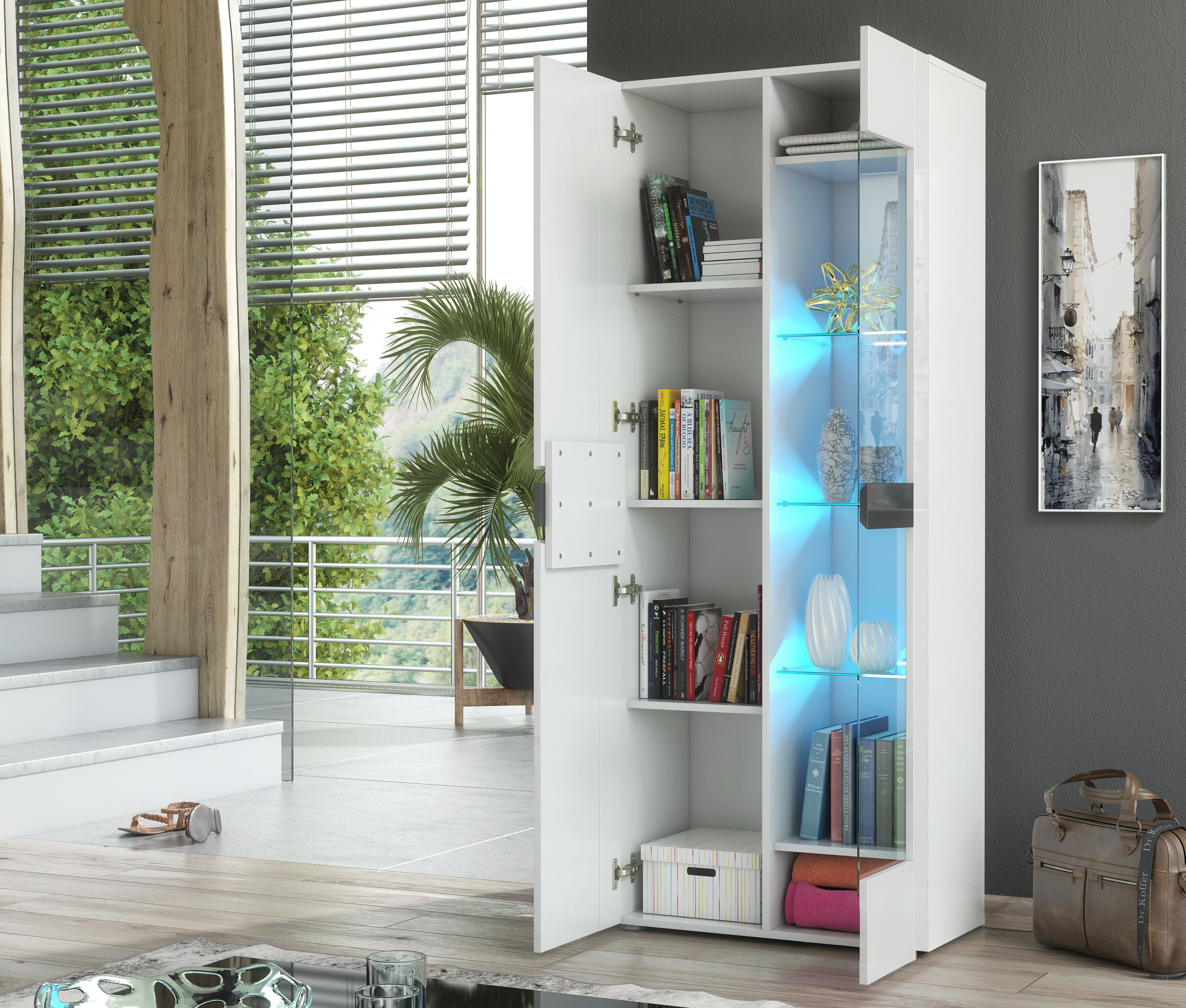 Milano 08 Display Cabinet