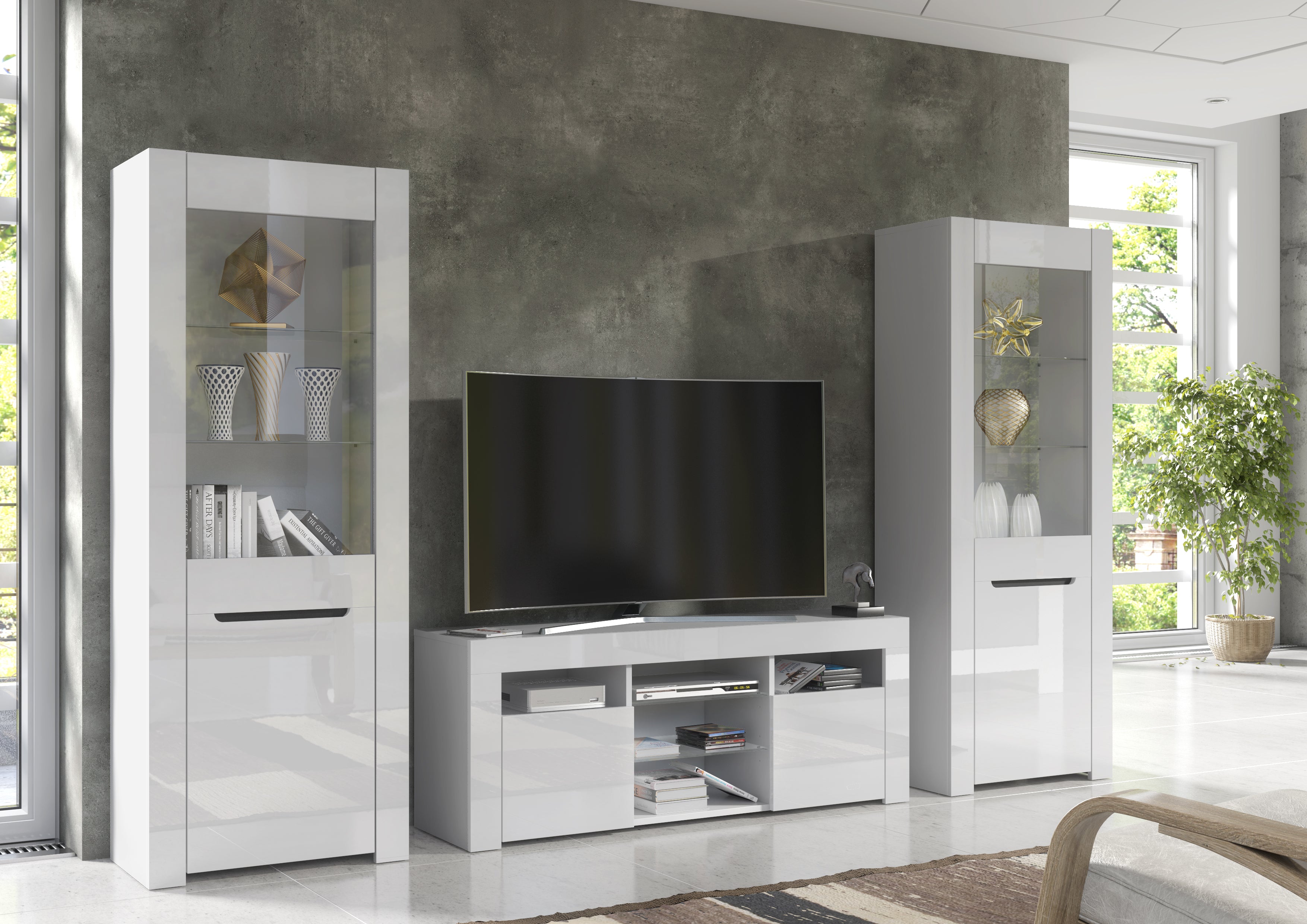 MilPuz W Living Room Set