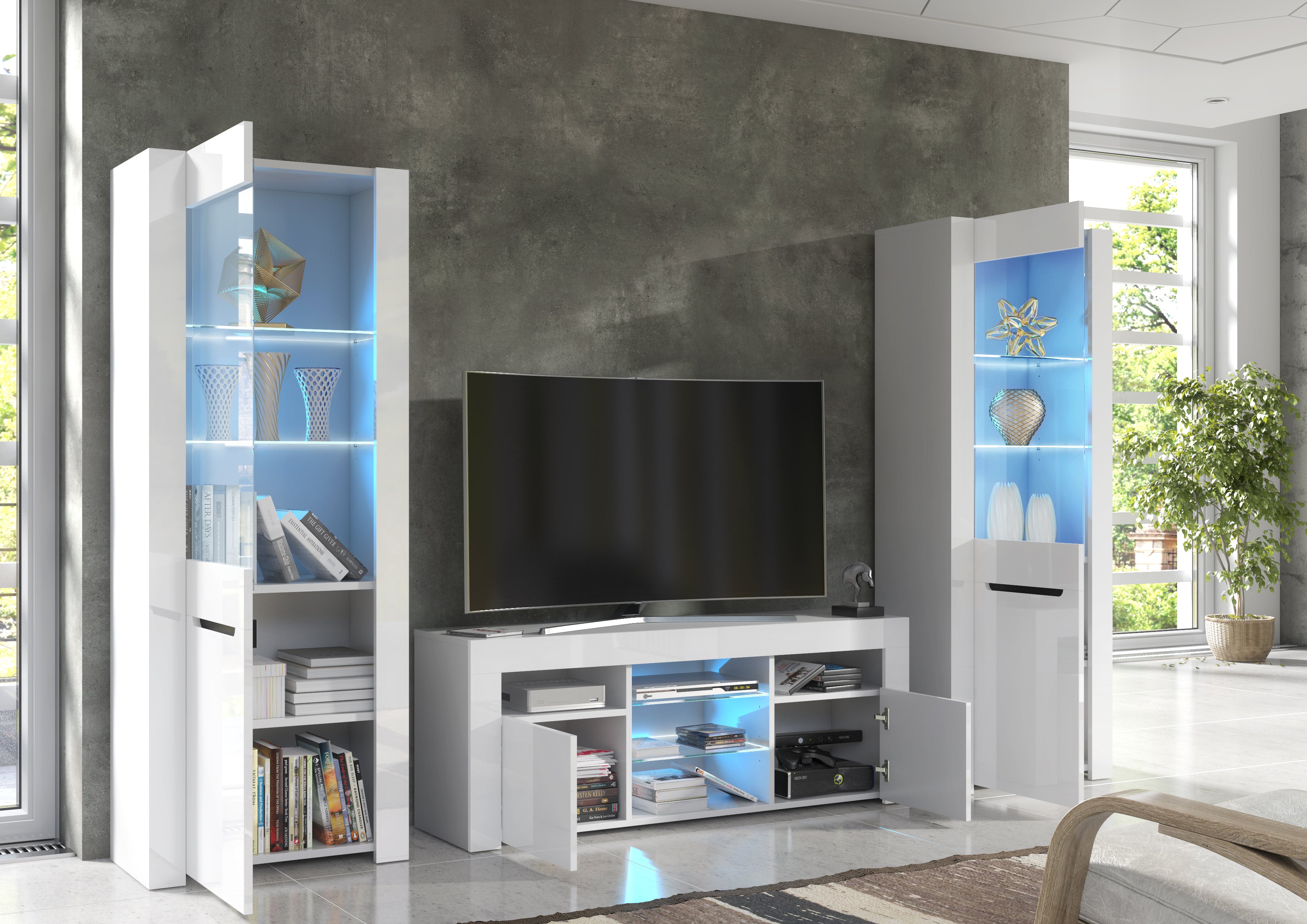 MilPuz W Living Room Set