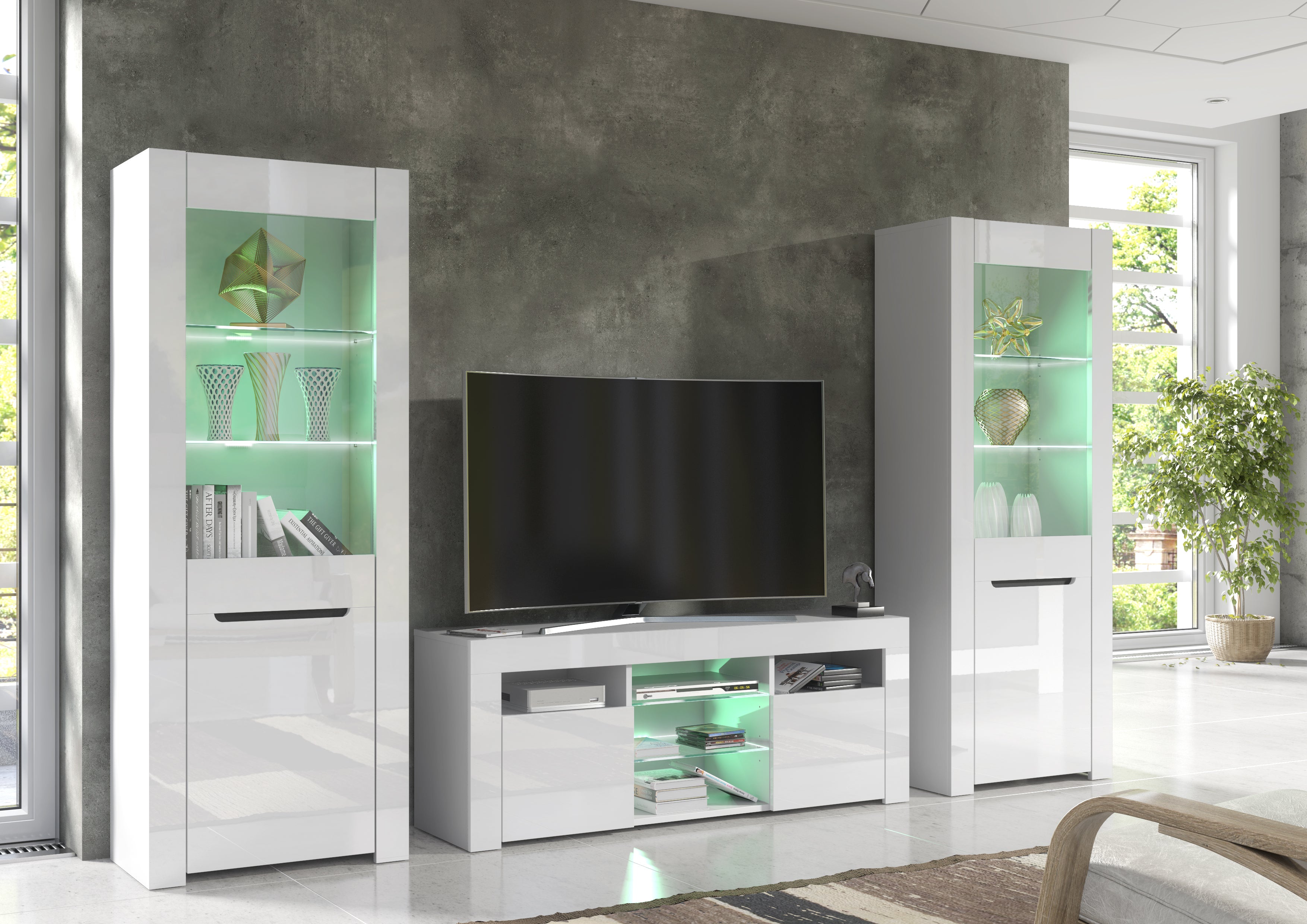 MilPuz W Living Room Set