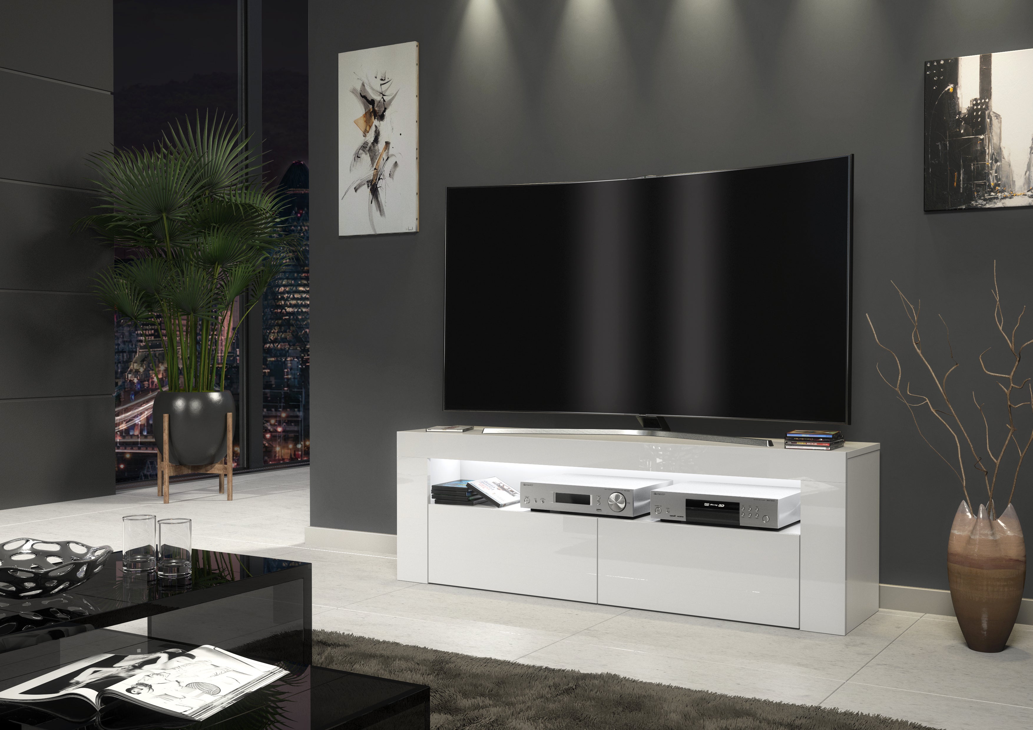 Clifton 03 TV Stand 125cm