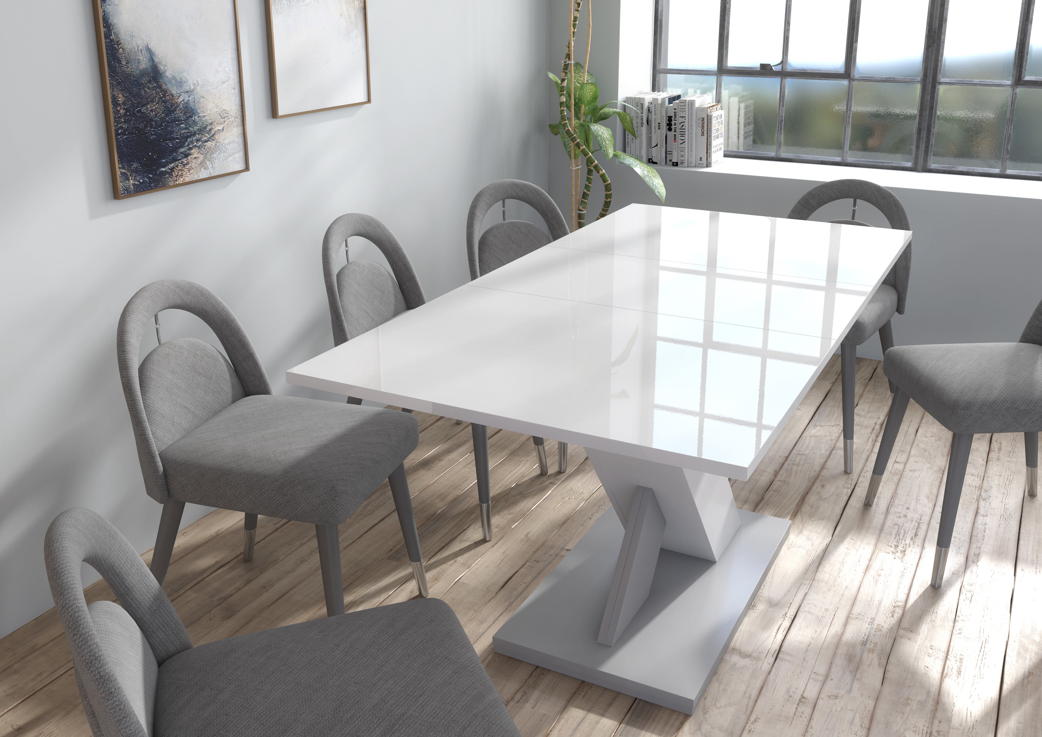 Enzo 01W Dining Table -