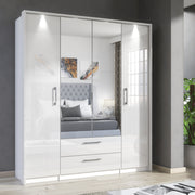 Infinity 4-Door Wardrobe