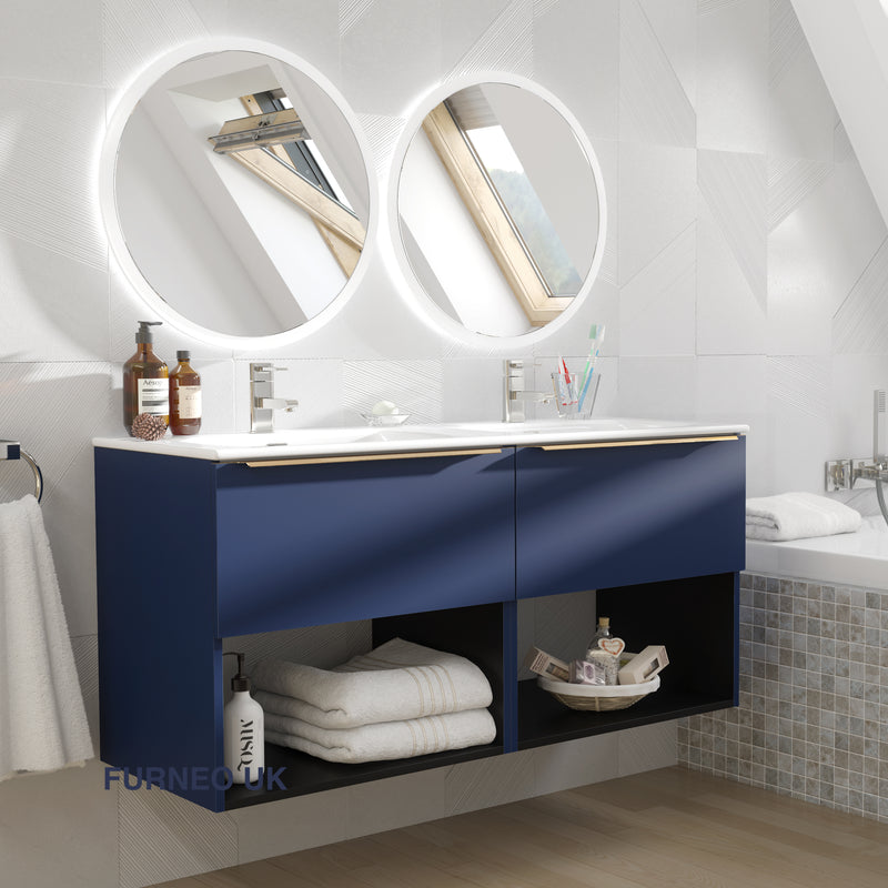 Blueberry Bathroom Vanity 120cm 2-Door