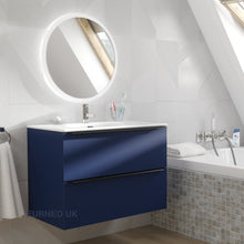 Load image into Gallery viewer, Blueberry Bathroom Vanity 80cm 2-Door
