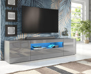 Clifton 08 Grey TV Stand 200cm