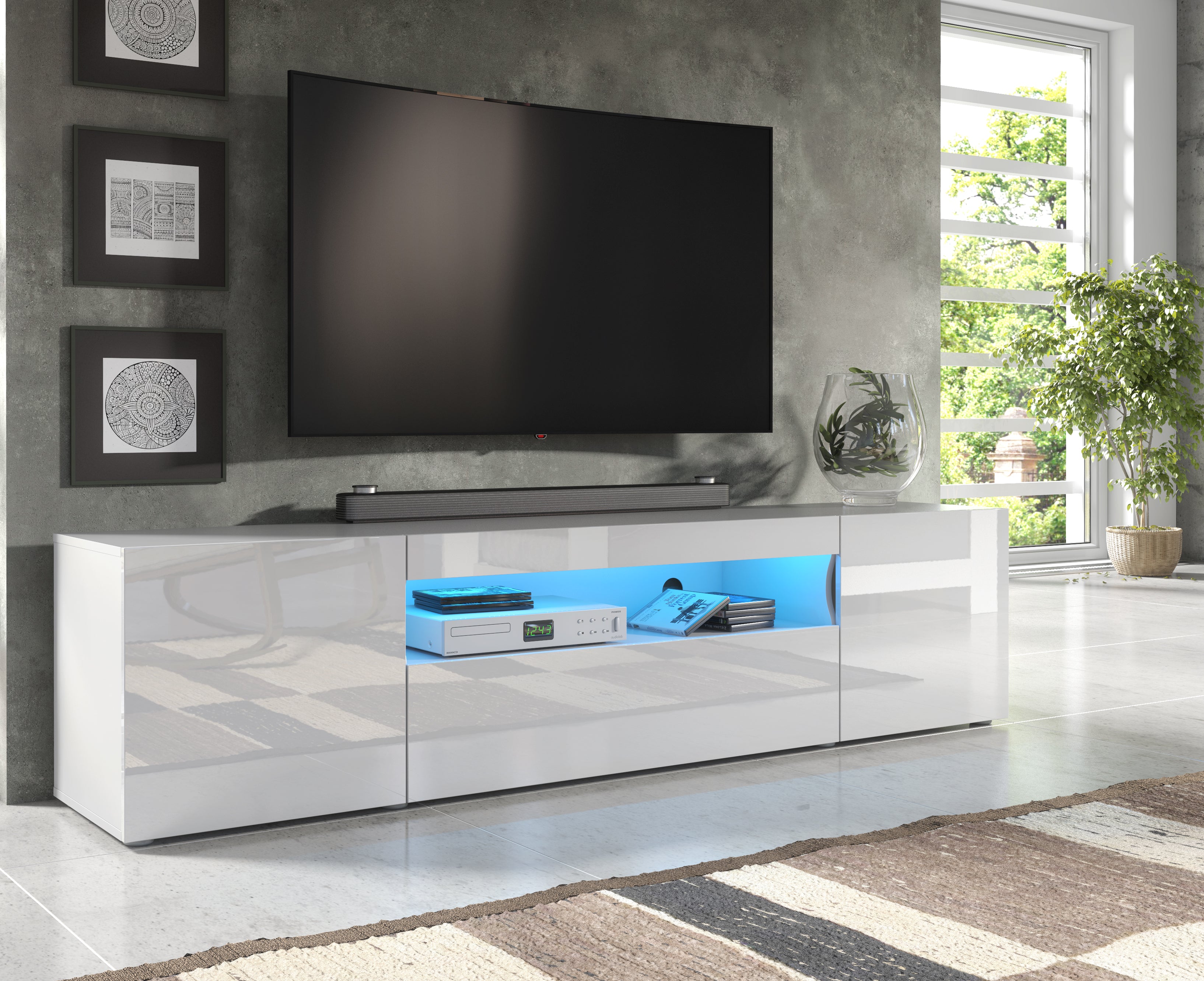 Clifton 08 TV Stand 200cm