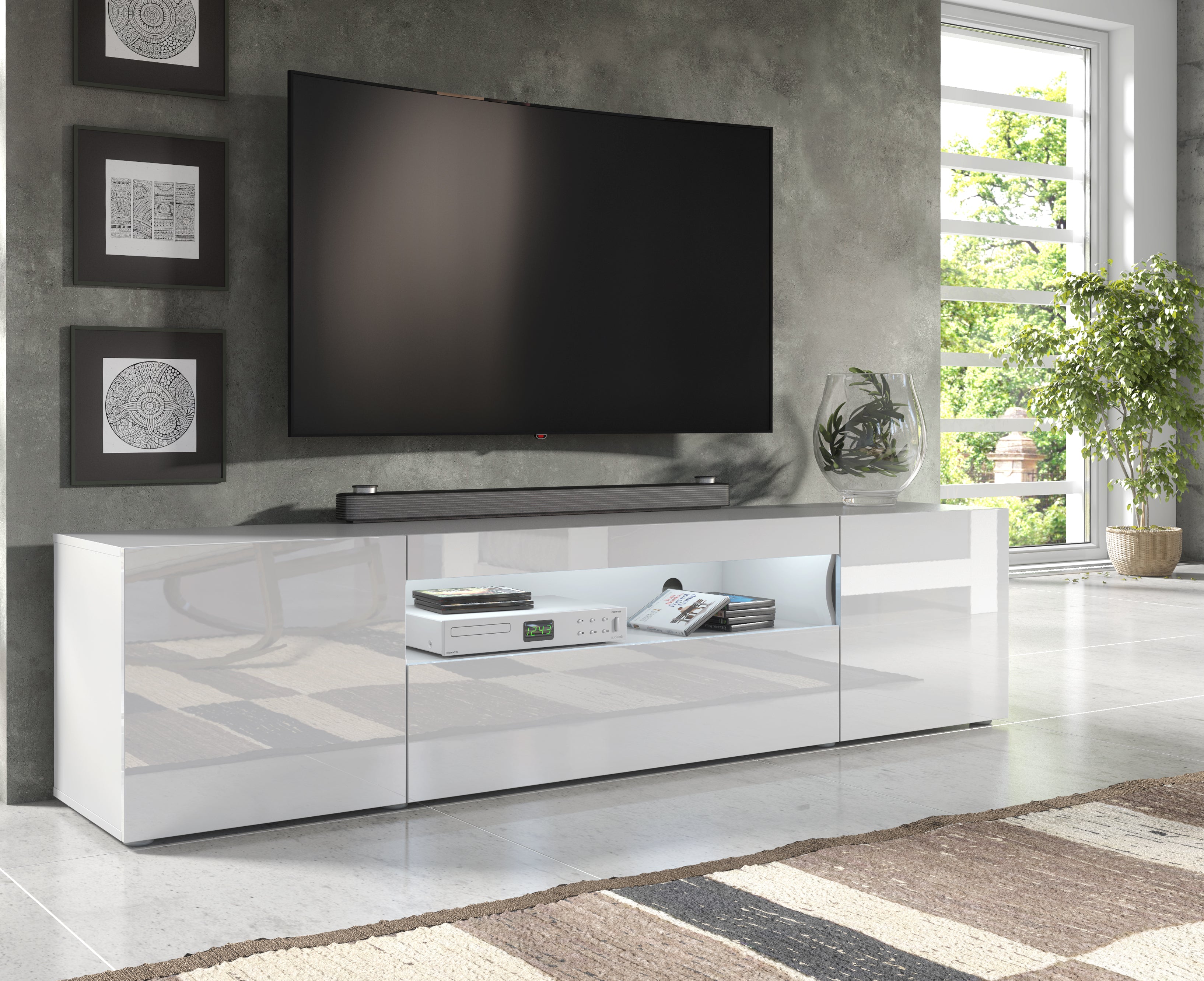 Clifton 08 TV Stand 200cm