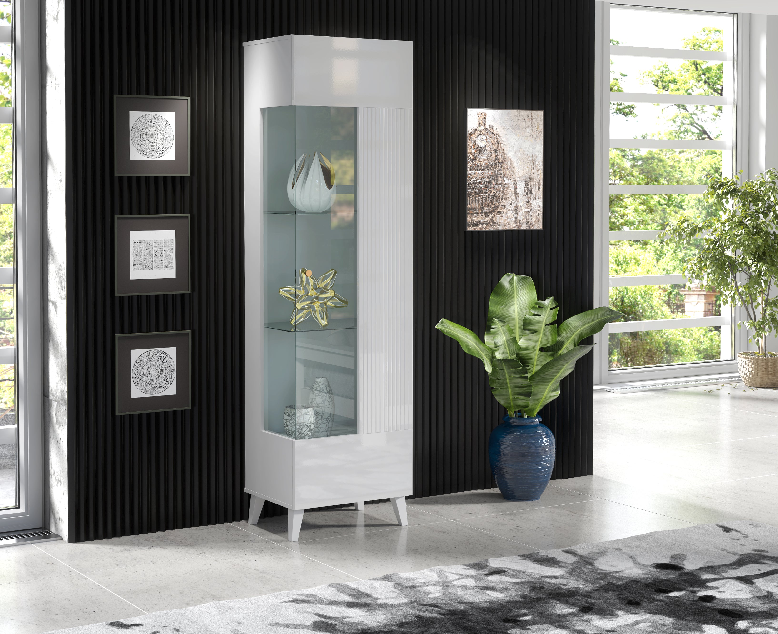 Azzurro 12 Display Cabinet