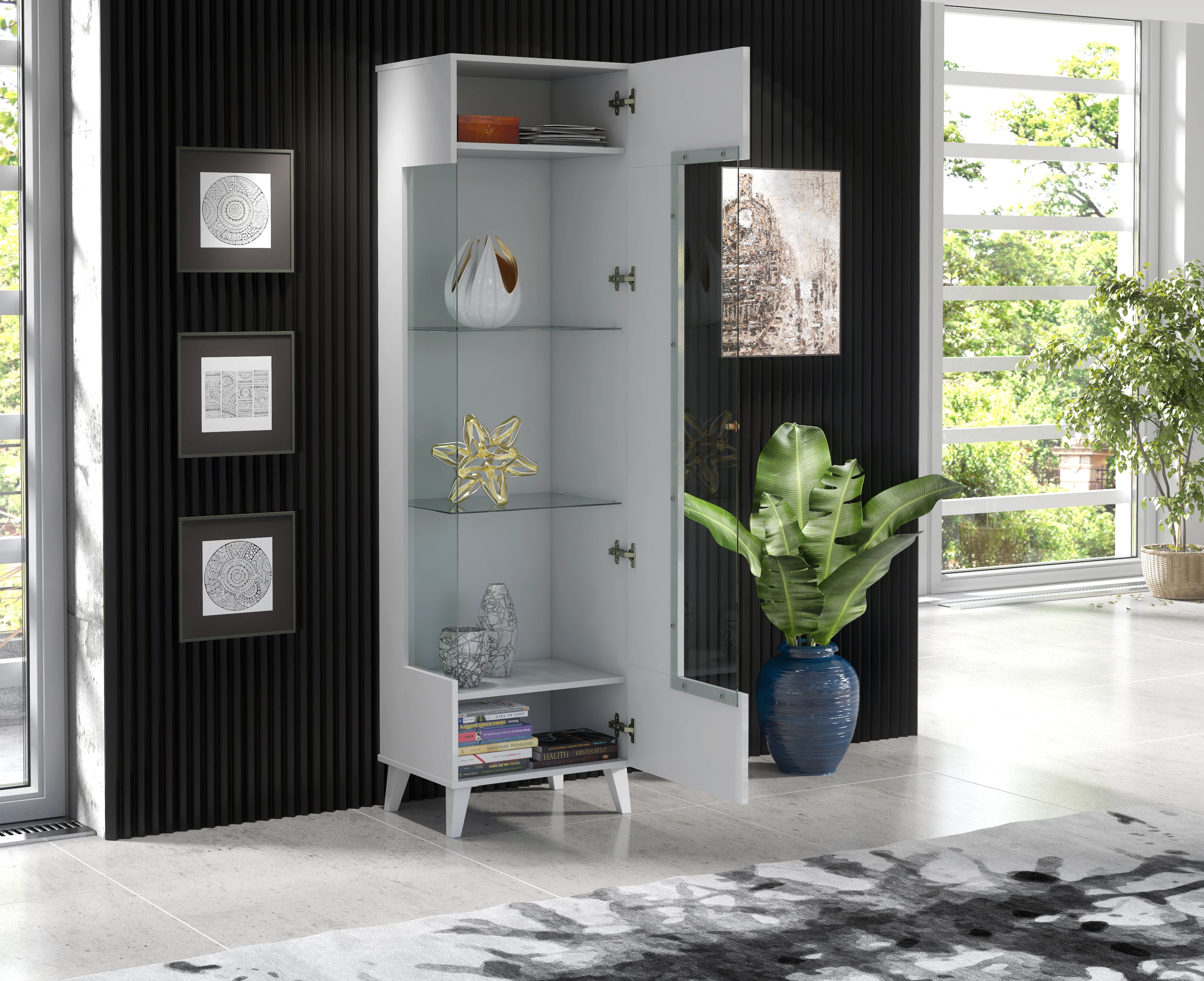 Azzurro 12 Display Cabinet