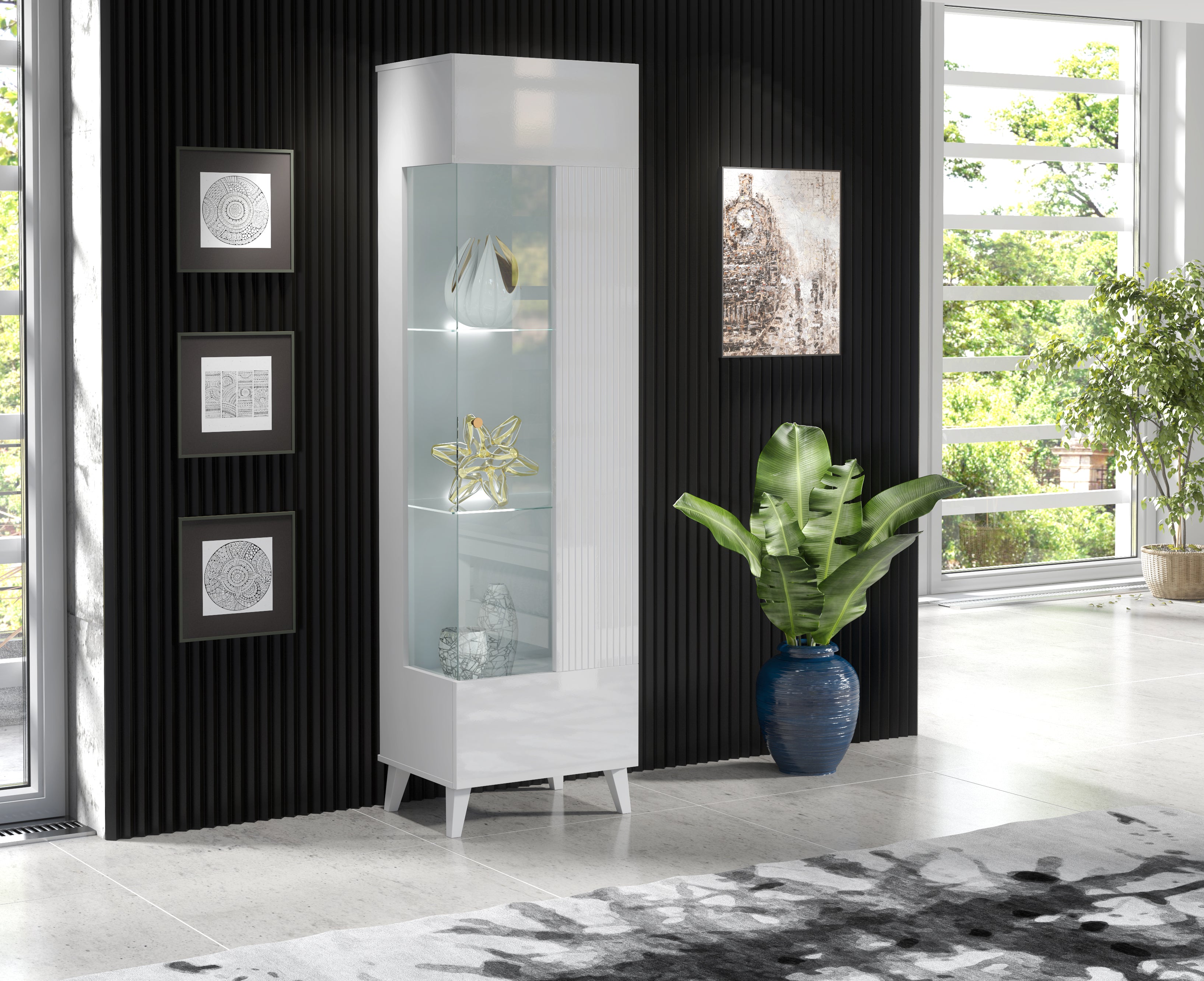 Azzurro 12 Display Cabinet