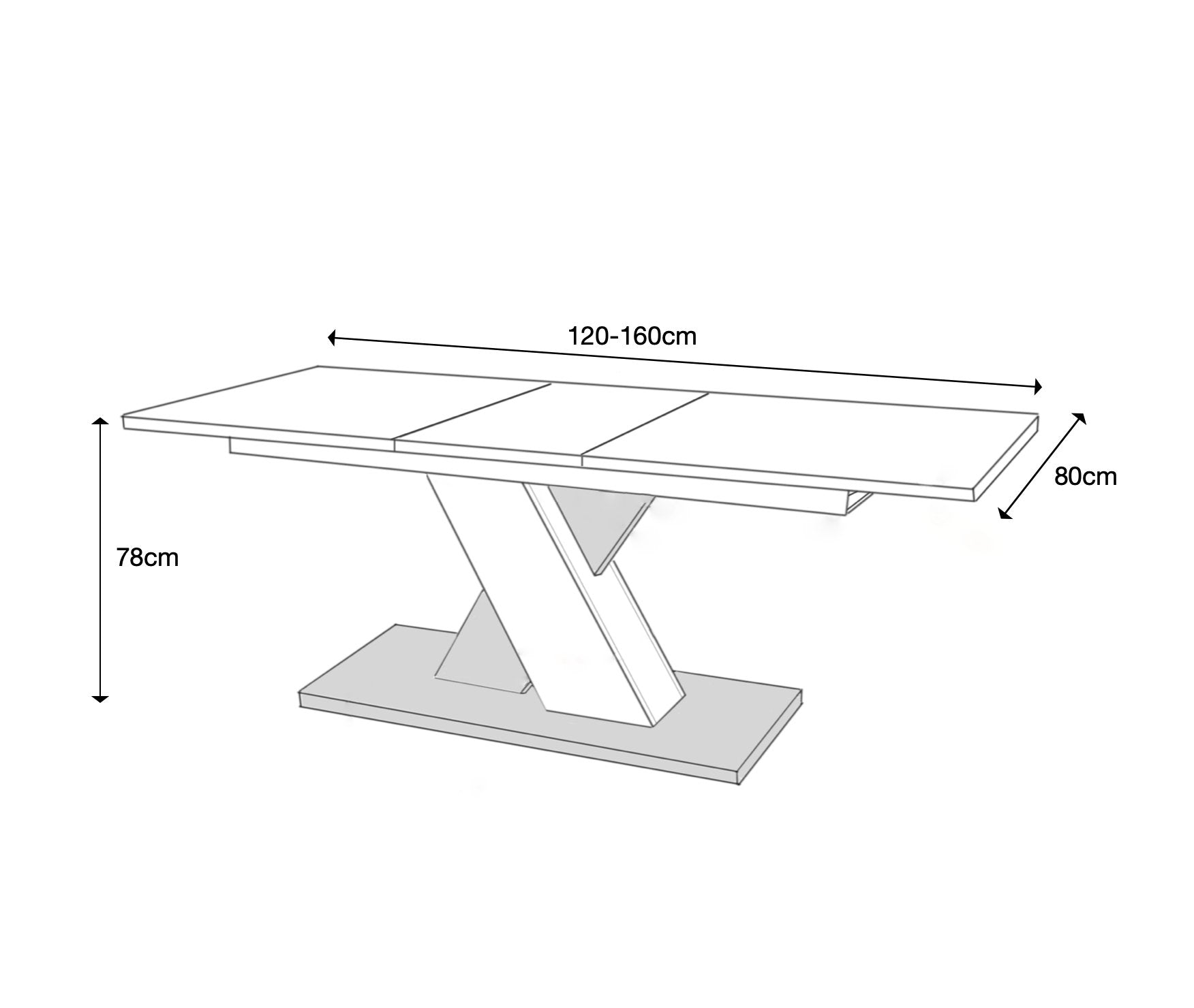 Enzo 01 Dining Table - Furneo