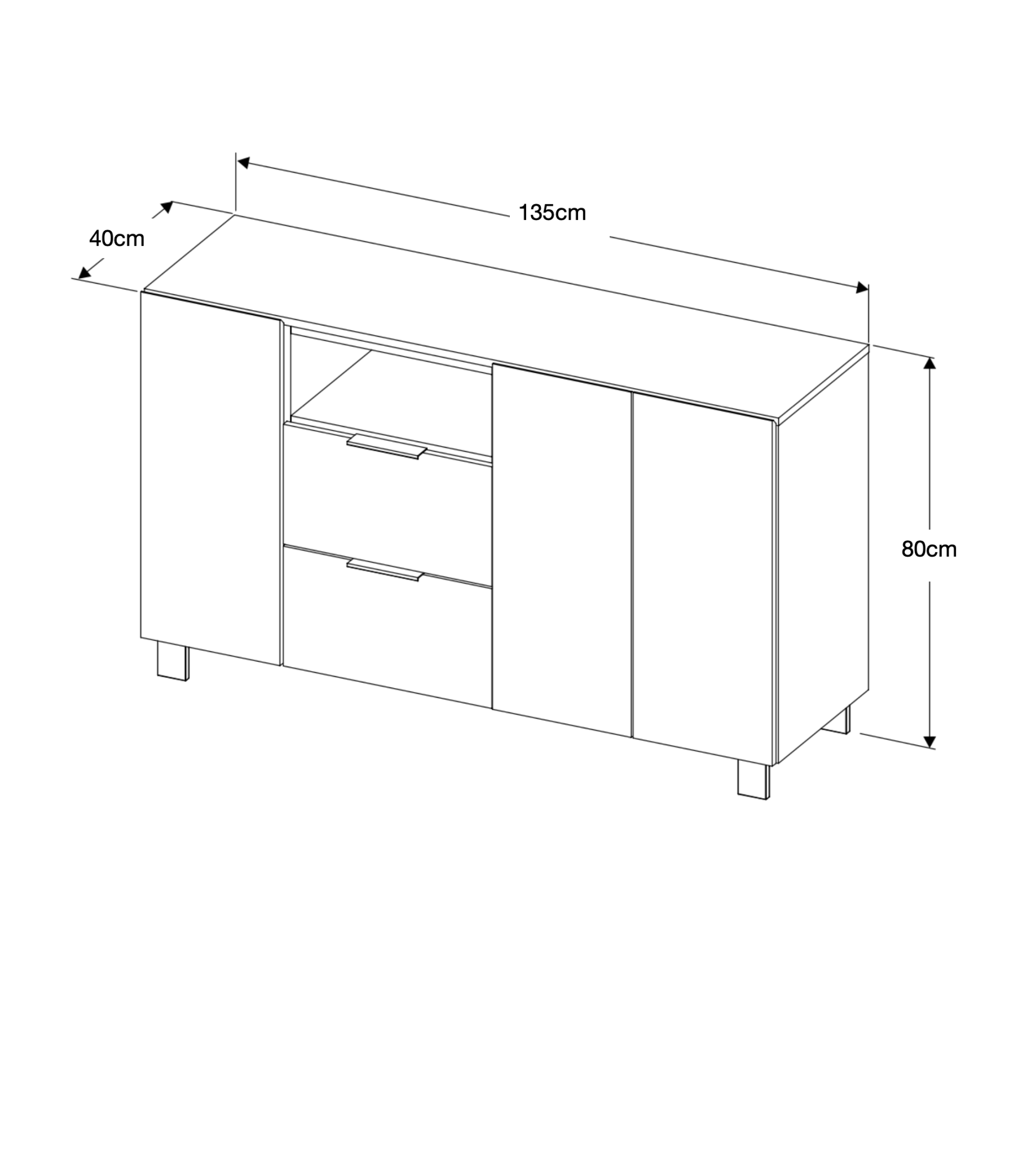 Enzo 06 Sideboard - Furneo