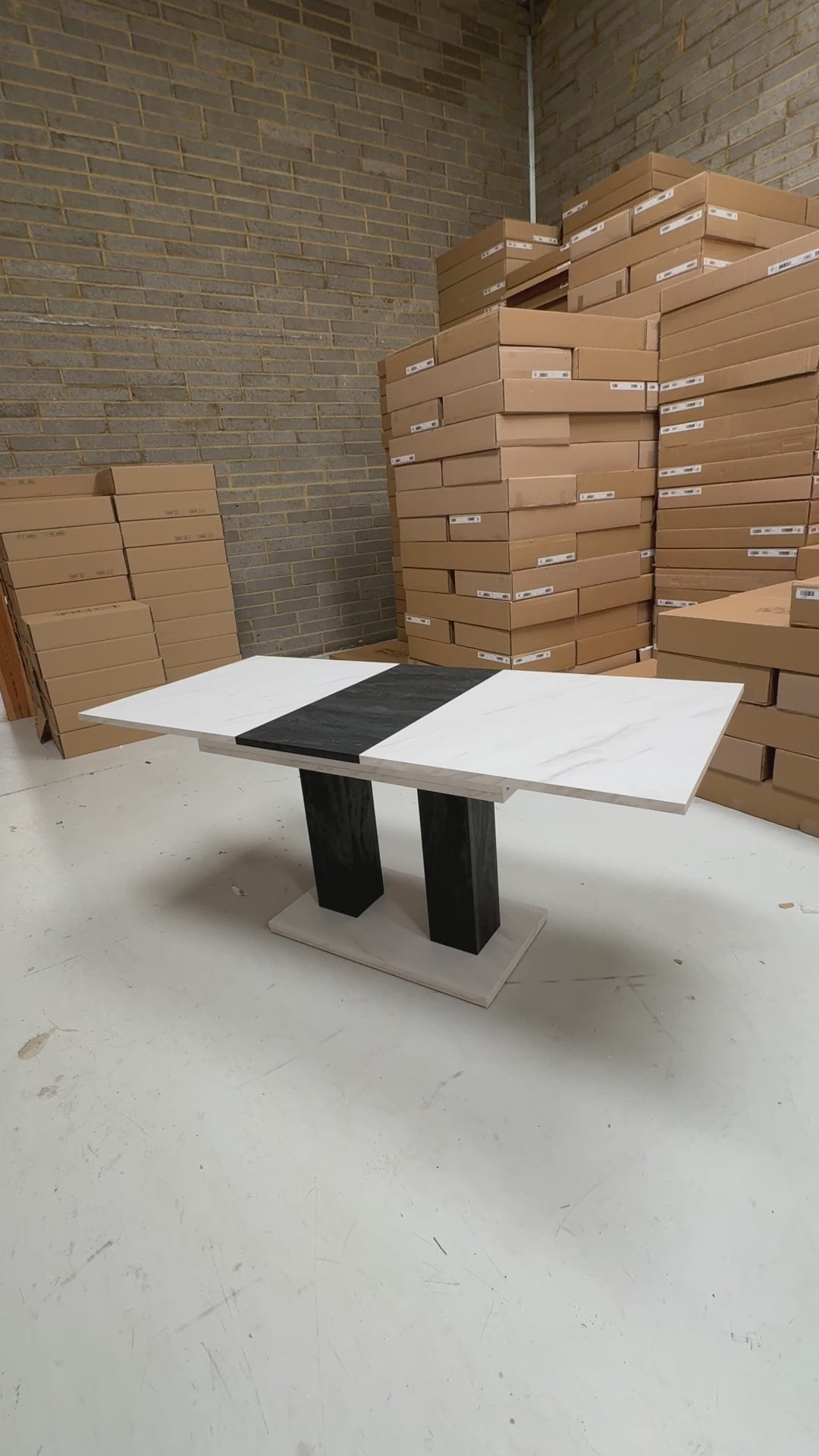 Load video: Theo 05 Dining Table