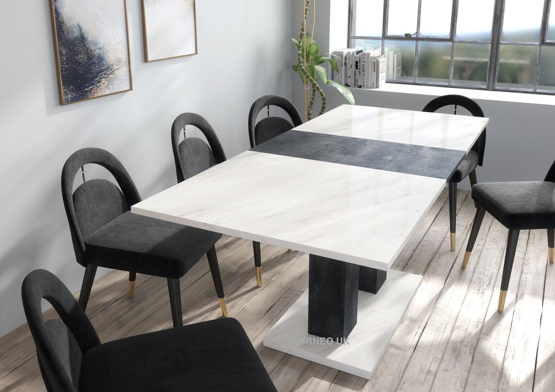 Theo 05 Dining Table - Furneo