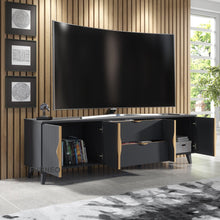 Load image into Gallery viewer, Azzurro 10 Grey TV stand 180 cm - Furneo
