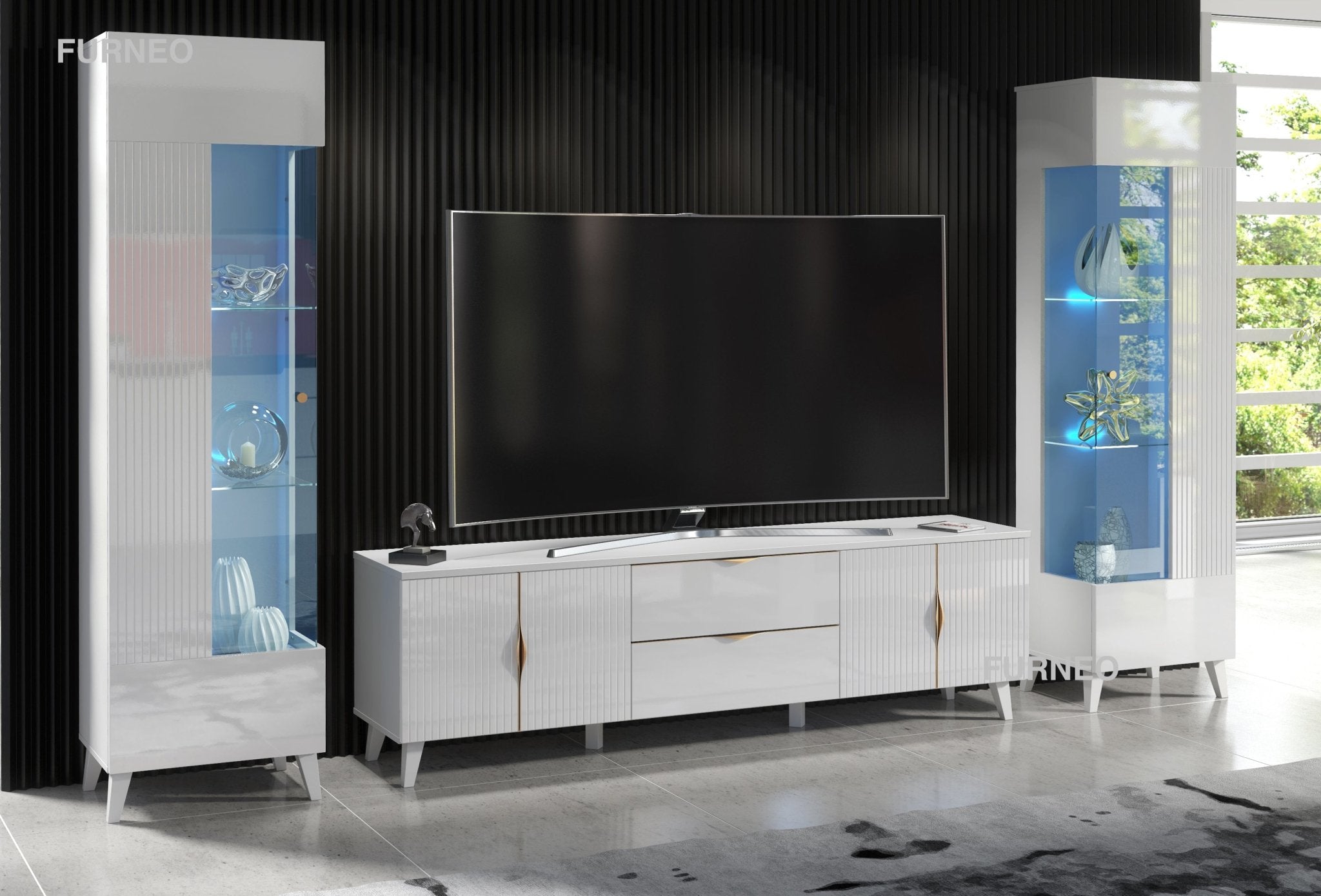 Azzurro 10/12 Living Room Set - Furneo