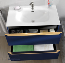 Load image into Gallery viewer, Blueberry Bathroom Vanity 60cm 2-Door - Furneo
