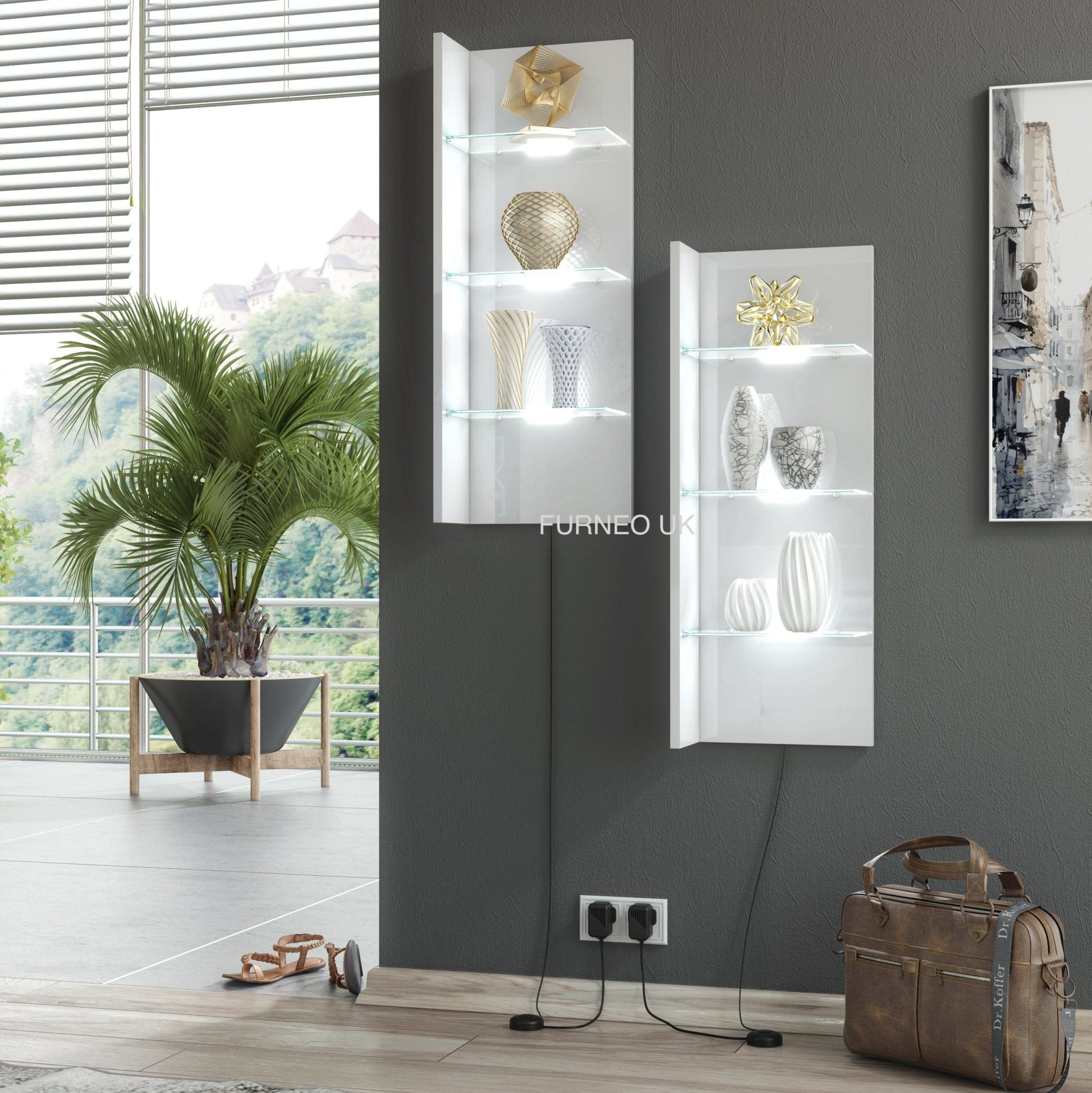 Clifton 09 Display Cabinet - Furneo