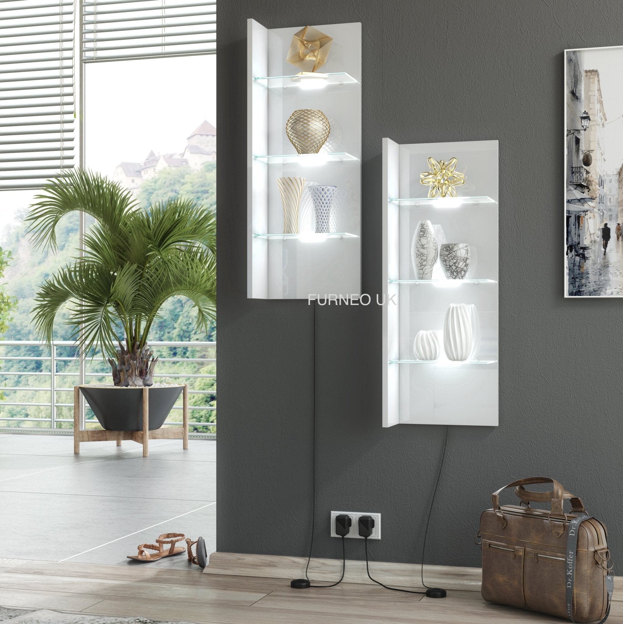 Clifton 09 Display Cabinet - Furneo