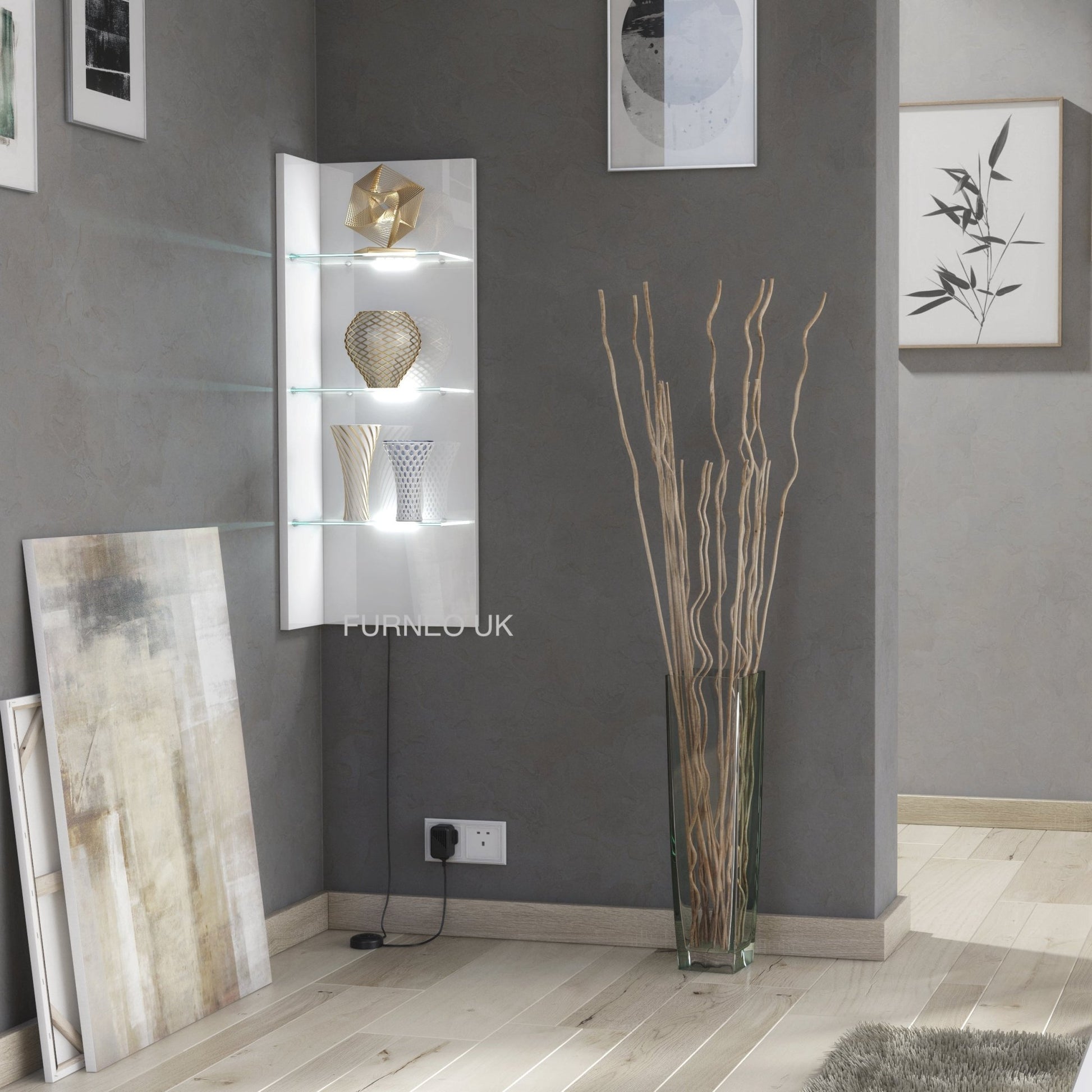 Clifton 09 Display Cabinet - Furneo