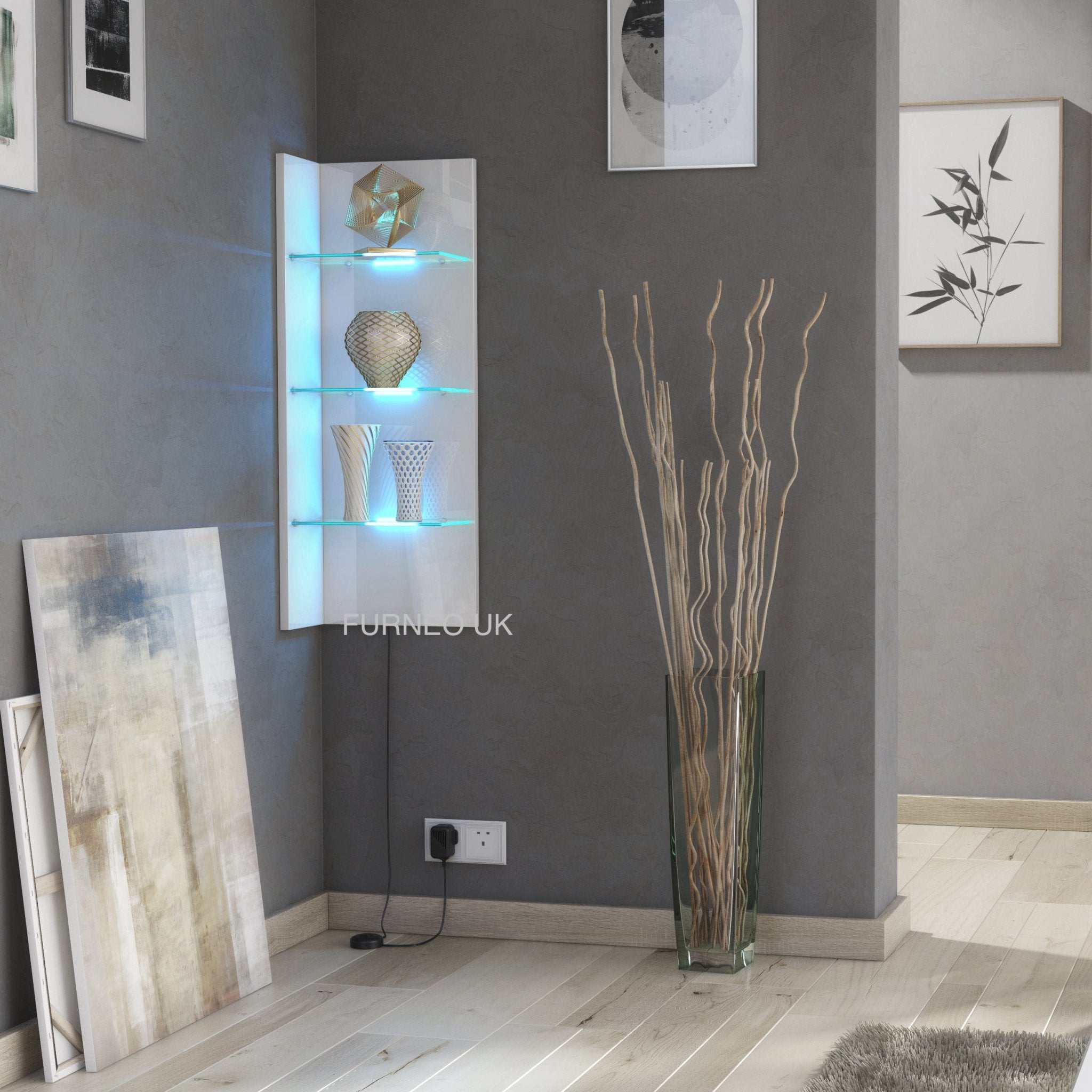 Clifton 09 Display Cabinet - Furneo
