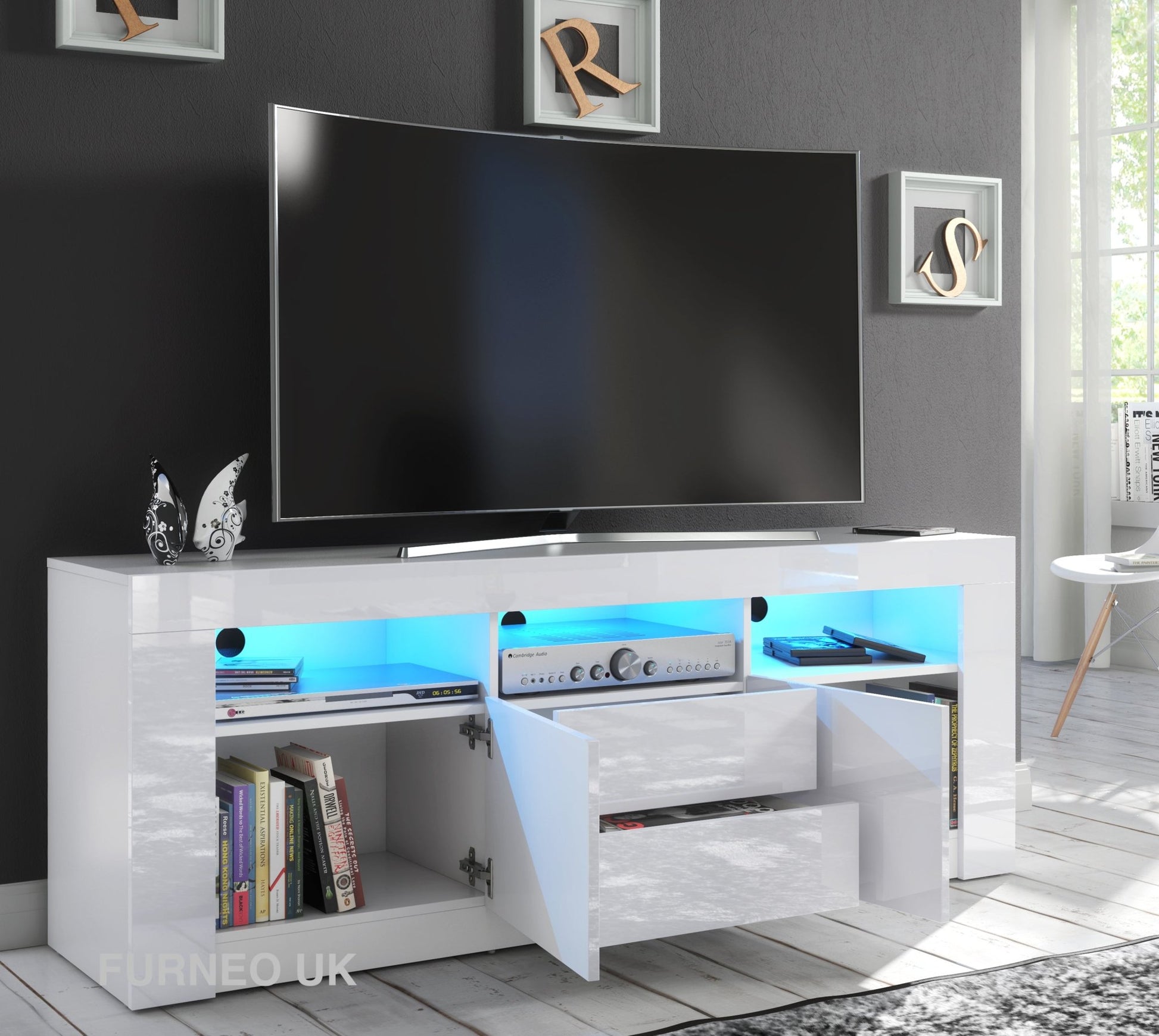 Clifton 18 TV Stand 160cm - Furneo