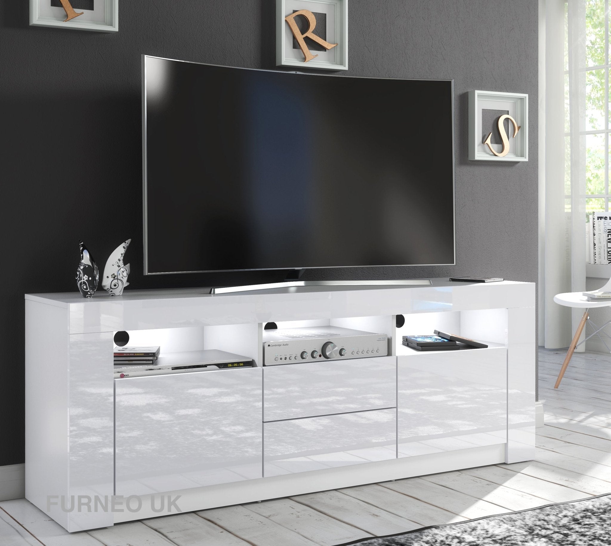 Clifton 18 TV Stand 160cm - Furneo