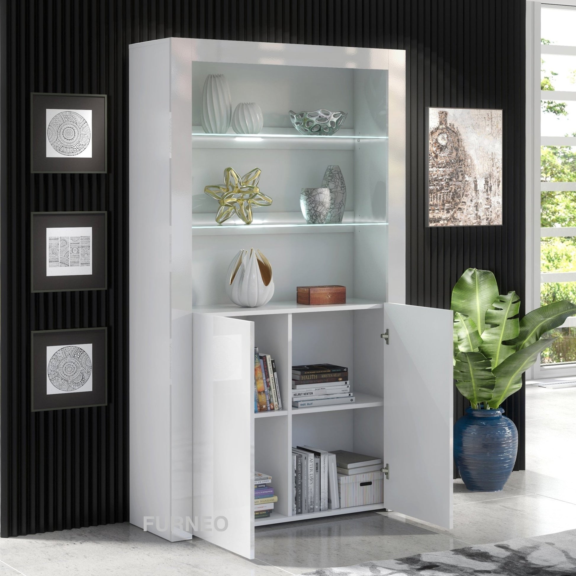 Clifton 20 Display Cabinet - Furneo