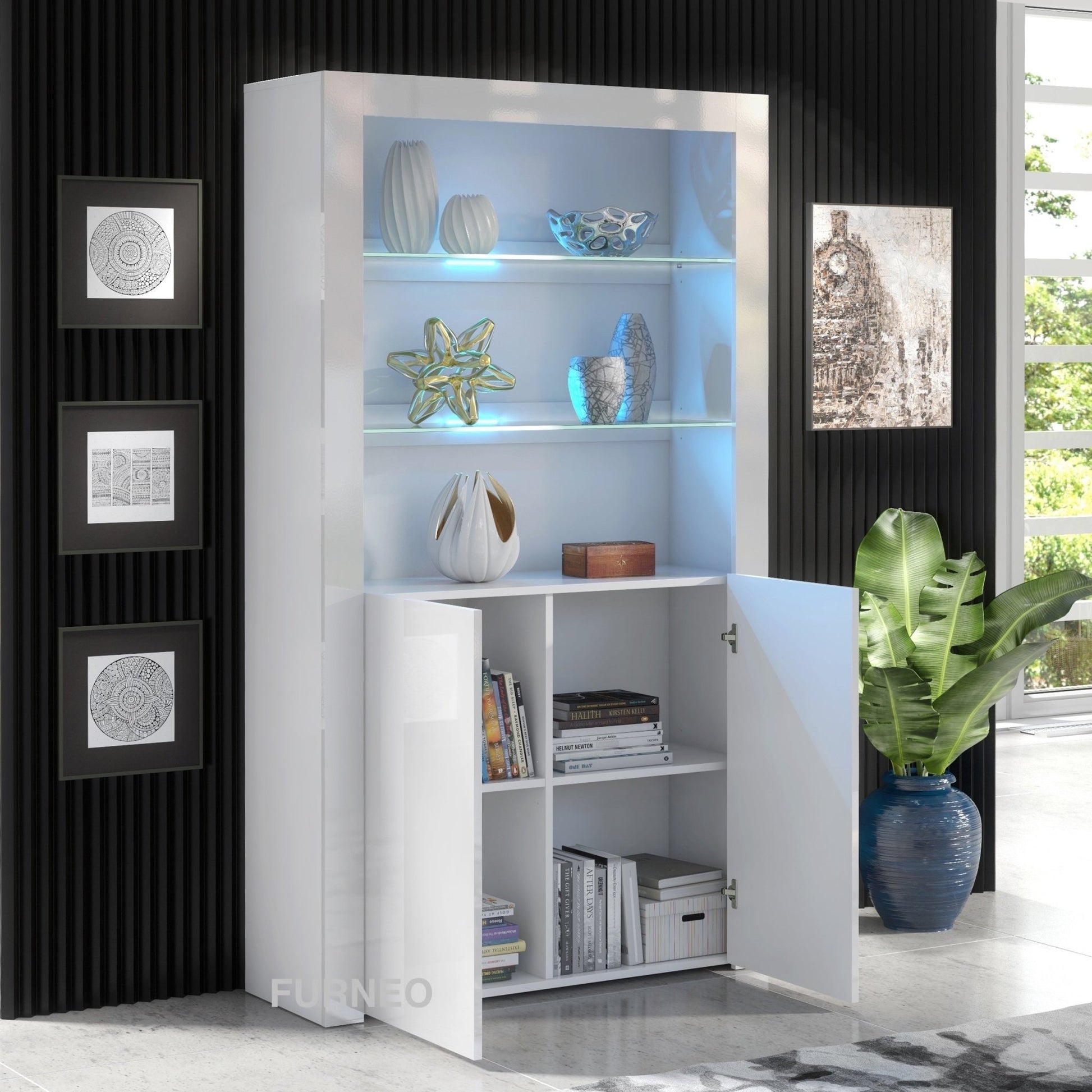 Clifton 20 Display Cabinet - Furneo