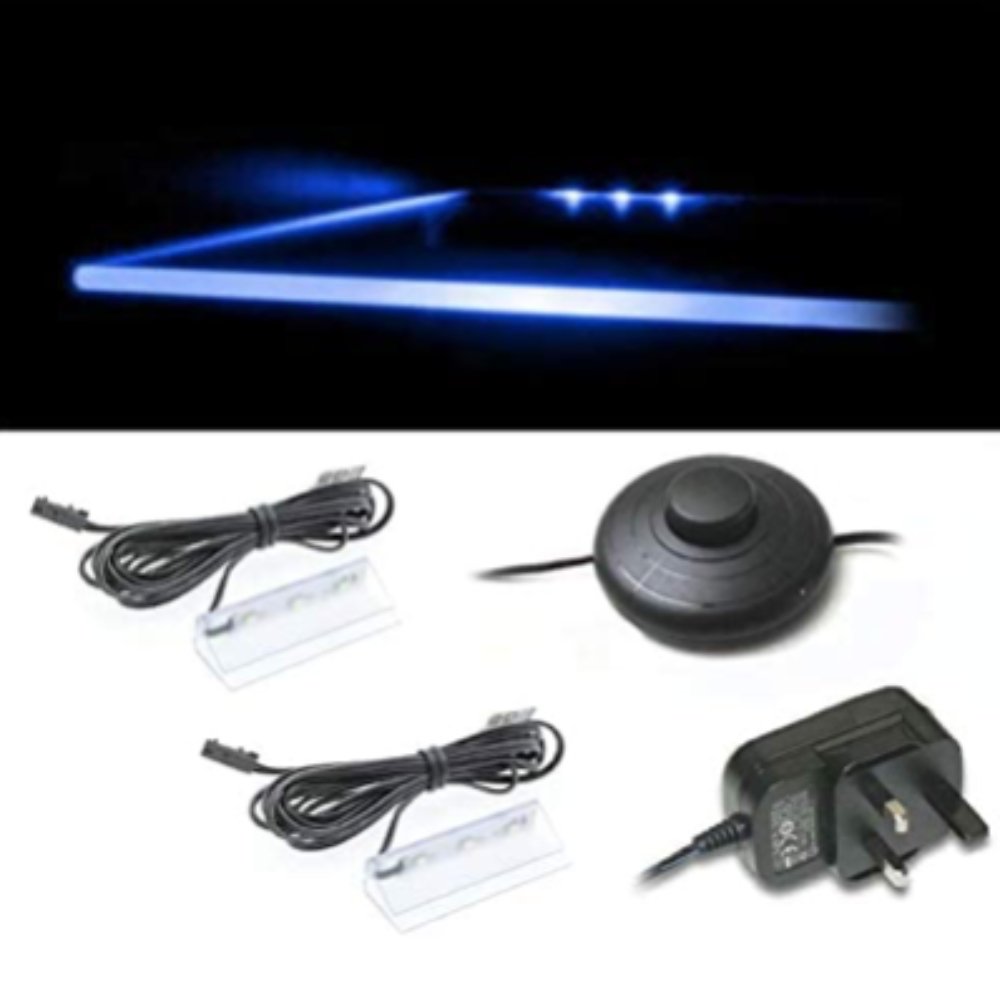 Set of Blue LED Clips - Furneo