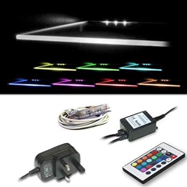 Set of RGB (multicoloured) LED Clips - Furneo