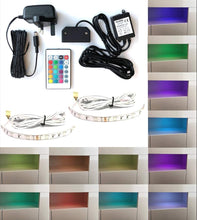 Load image into Gallery viewer, Set of RGB (multicoloured) LED Strips - Furneo
