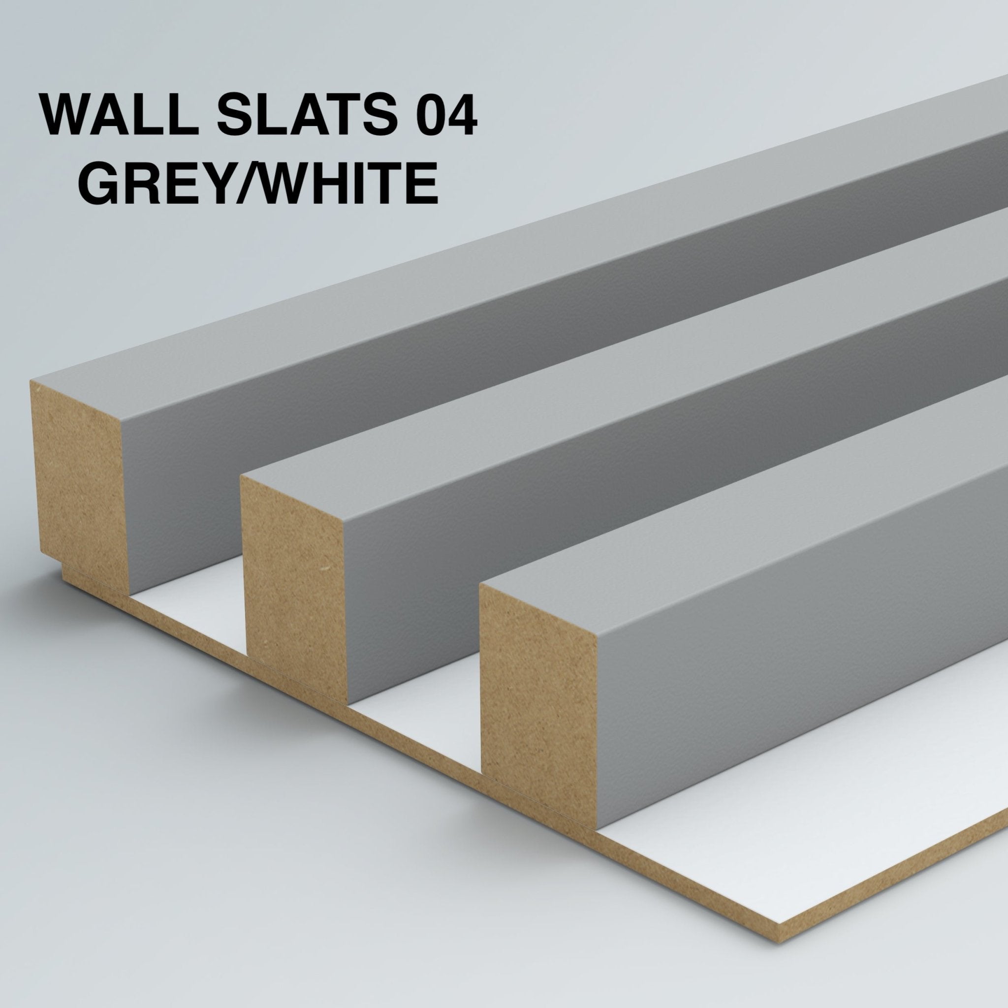 Wall panels 04 Grey on White - Furneo